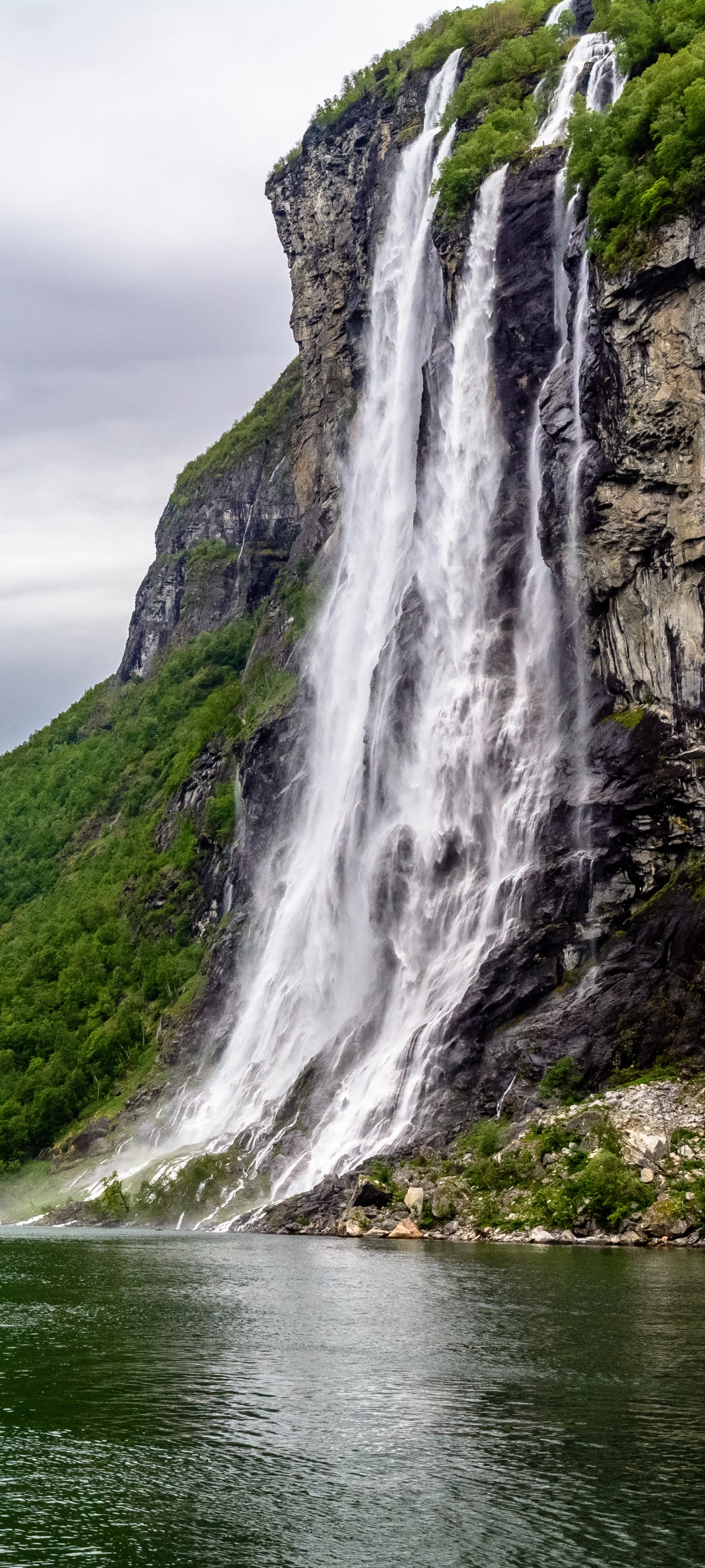 Download mobile wallpaper Waterfalls, Waterfall, Earth, Norway for free.