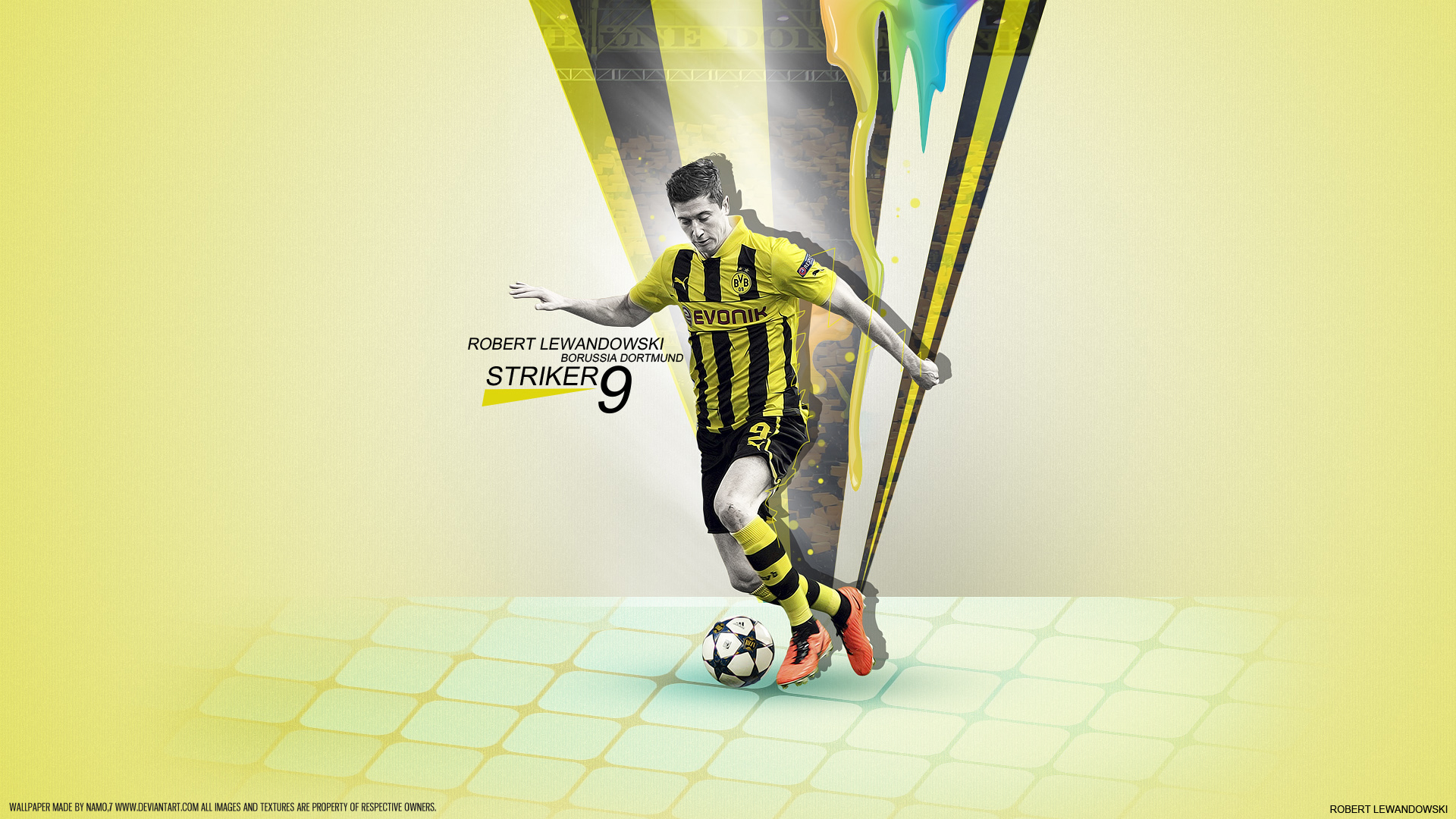 Descarga gratuita de fondo de pantalla para móvil de Fútbol, Deporte, Borussia Dortmund, Robert Lewandowski.