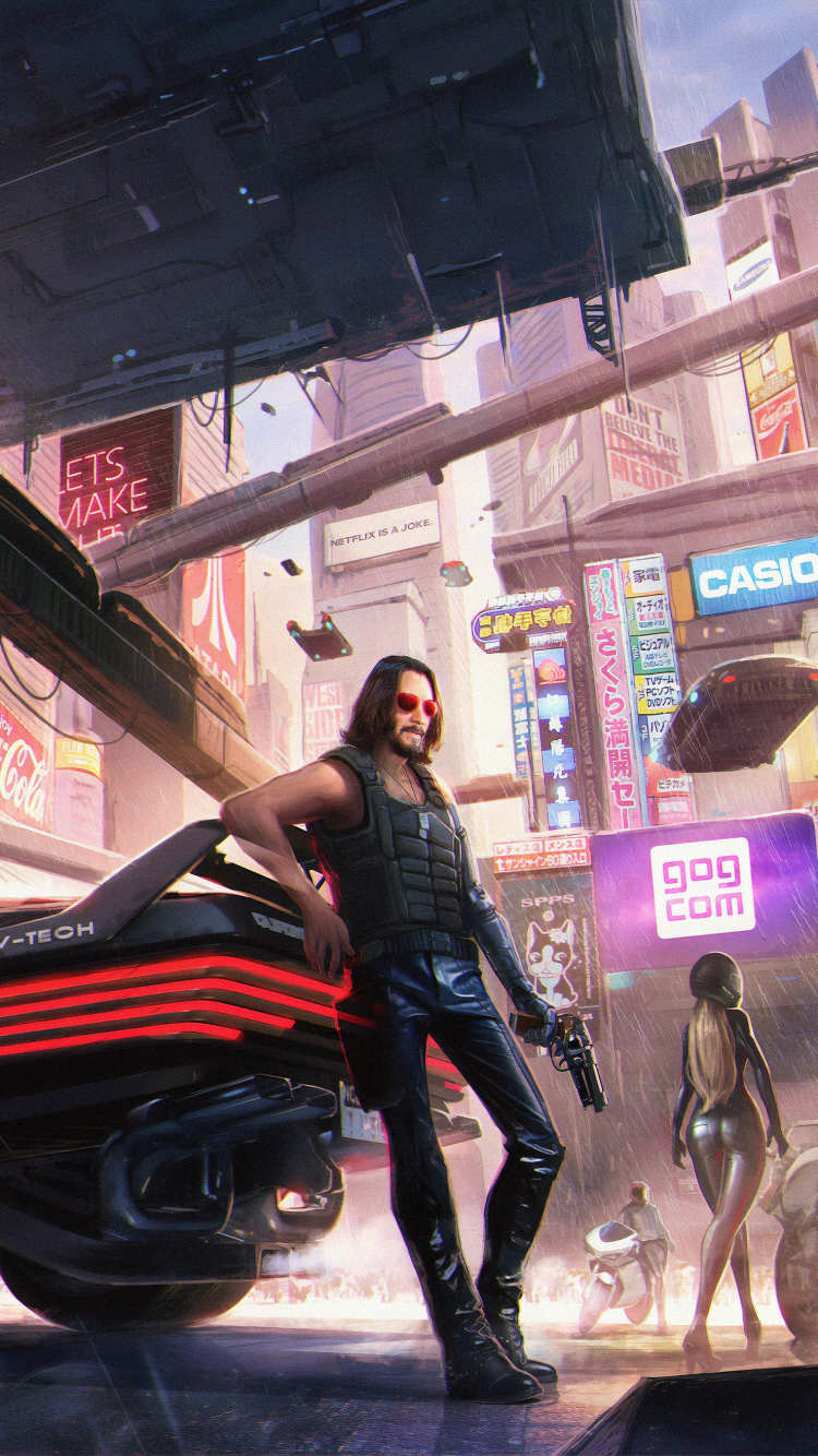Baixar papel de parede para celular de Videogame, Cyberpunk 2077, Johnny Silverhand gratuito.