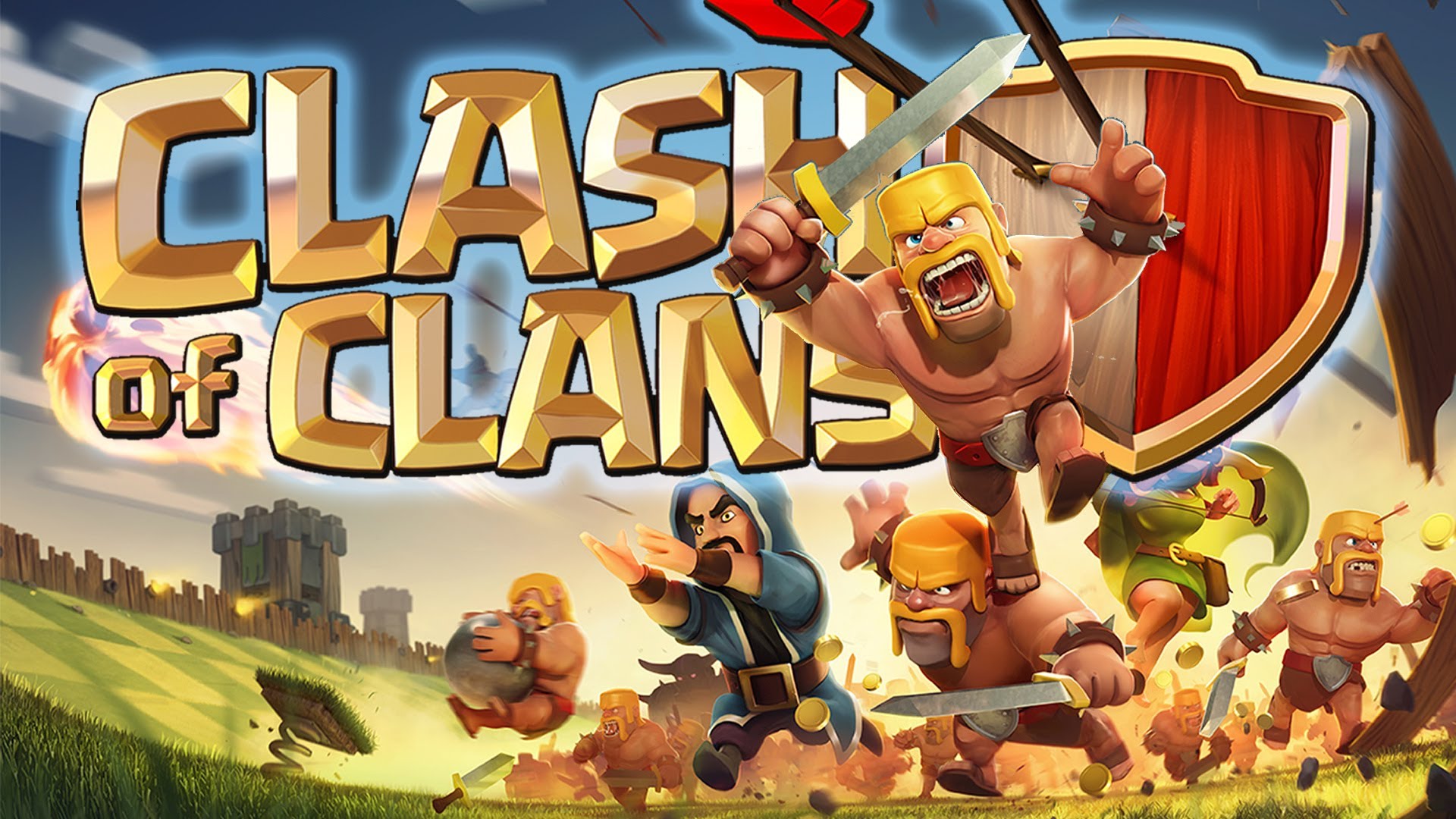 Baixe gratuitamente a imagem Videogame, Clash Of Clans na área de trabalho do seu PC