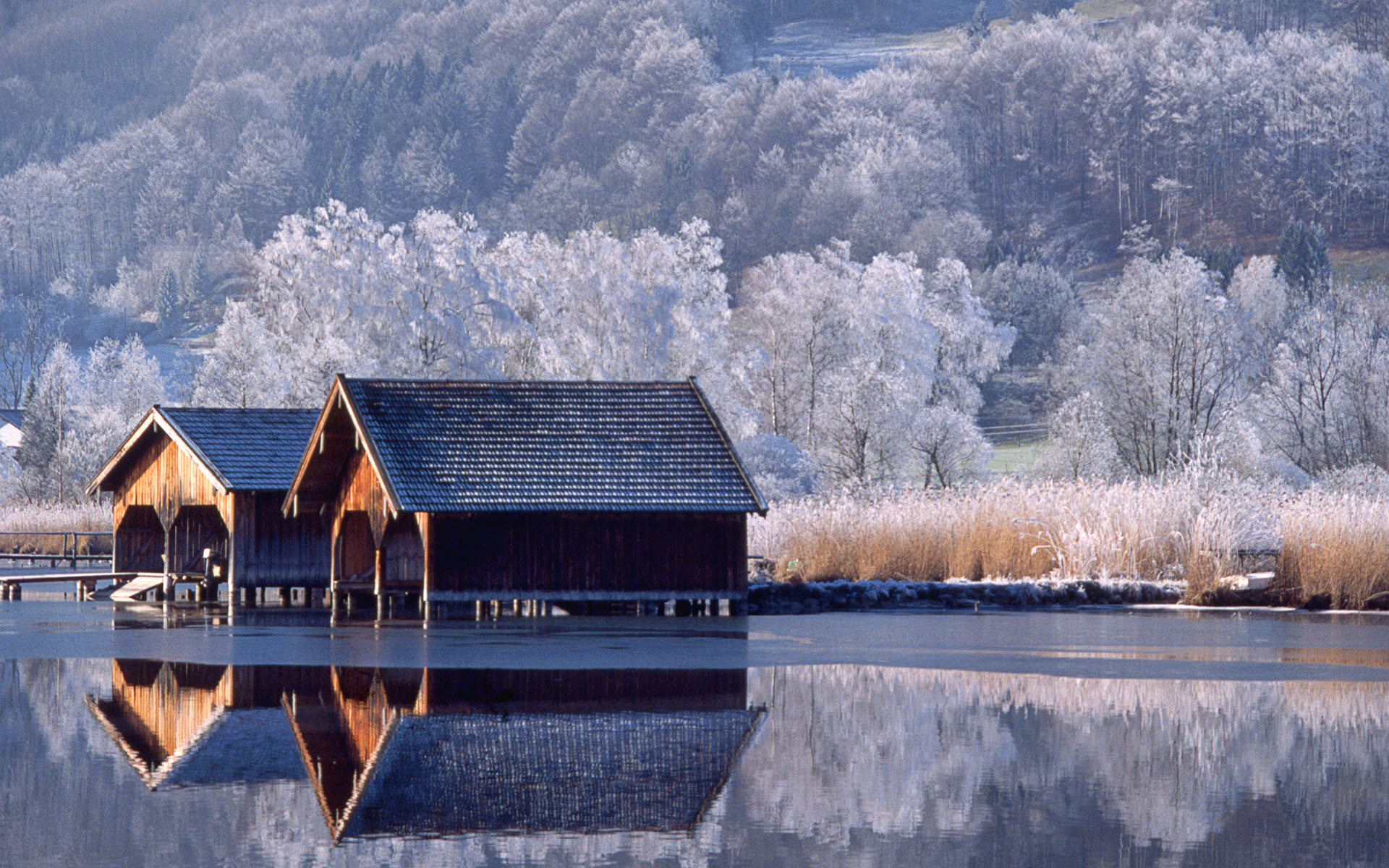 Download mobile wallpaper Winter, Lake, Earth, Landscape for free.