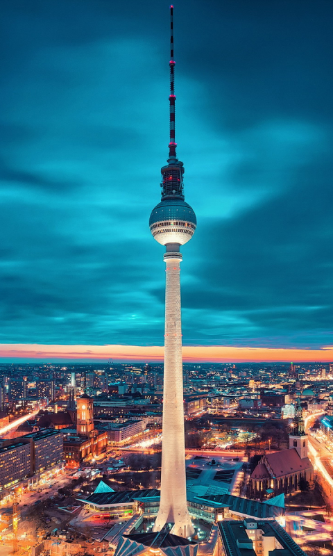 Скачать картинку Города, Сделано Человеком, Берлин в телефон бесплатно.