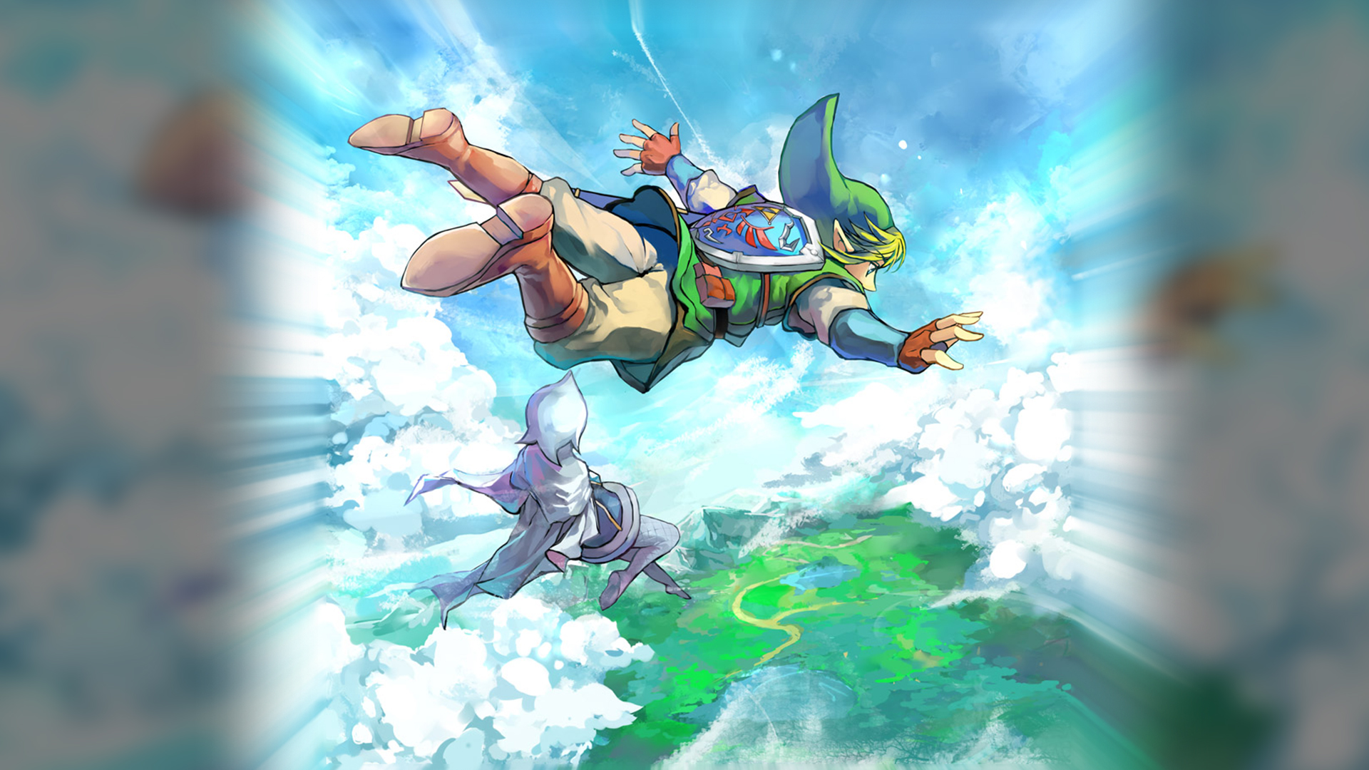 Скачати мобільні шпалери The Legend Of Zelda: Skyward Sword, Зельда, Відеогра безкоштовно.
