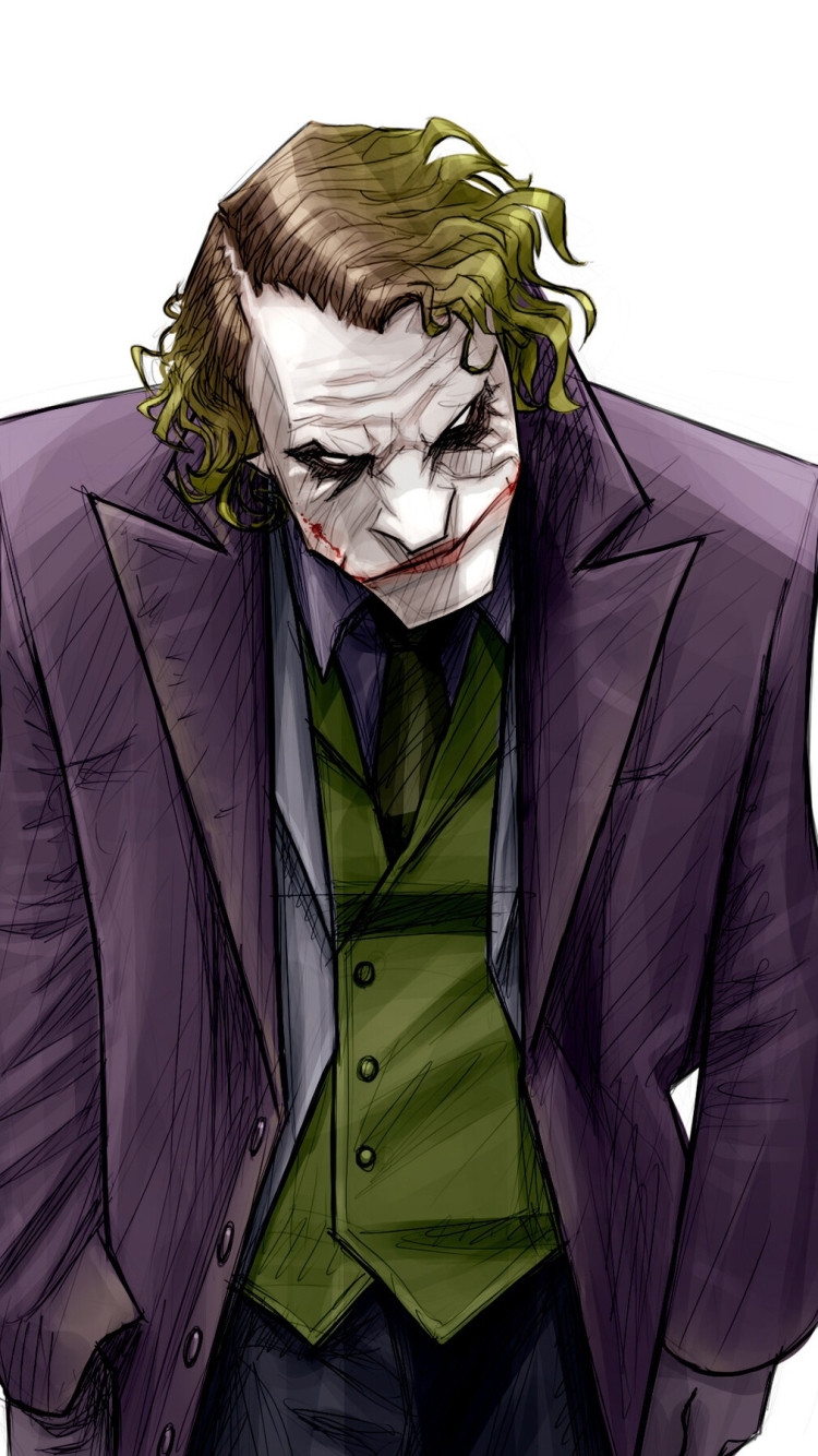 Handy-Wallpaper Batman, Joker, Filme, The Dark Knight kostenlos herunterladen.