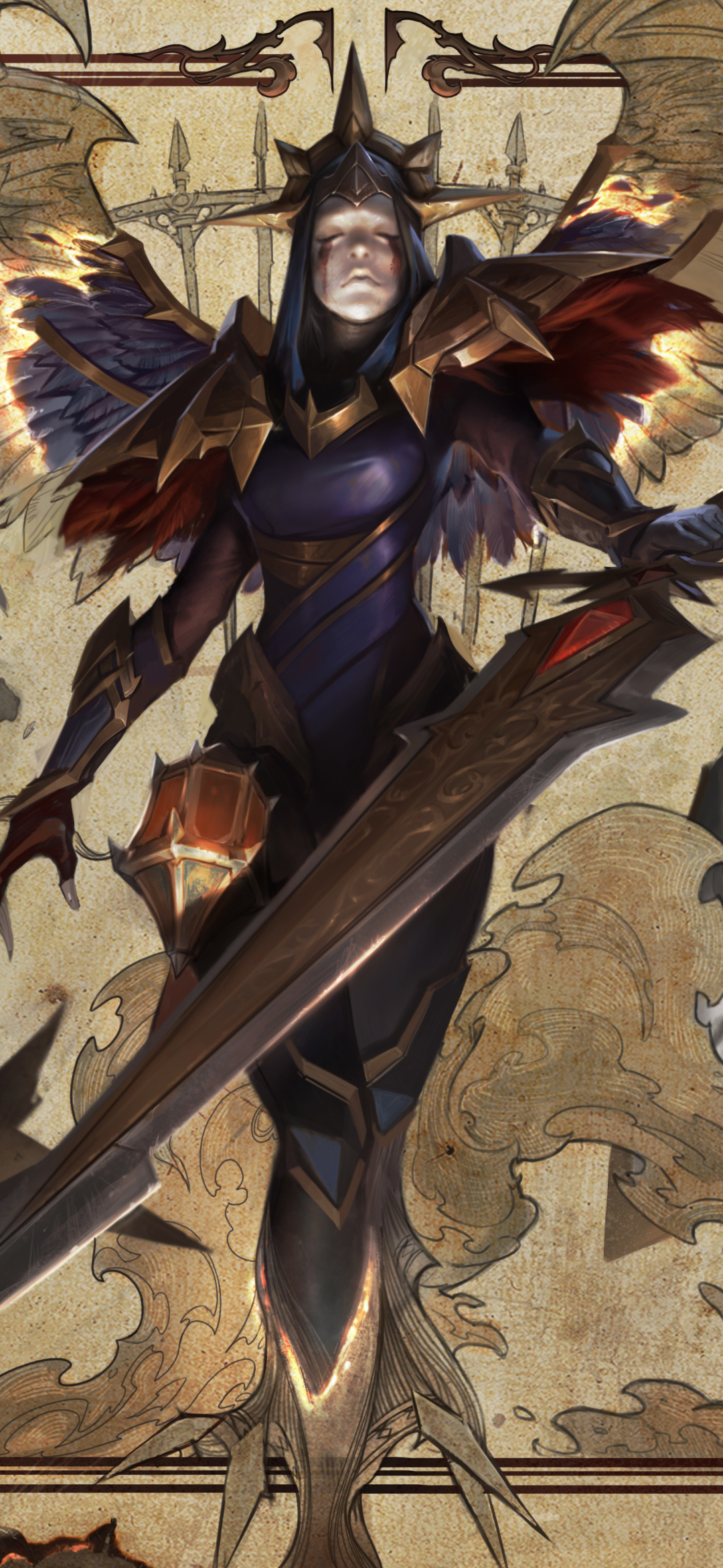 Download mobile wallpaper League Of Legends, Video Game, Kayle (League Of Legends) for free.