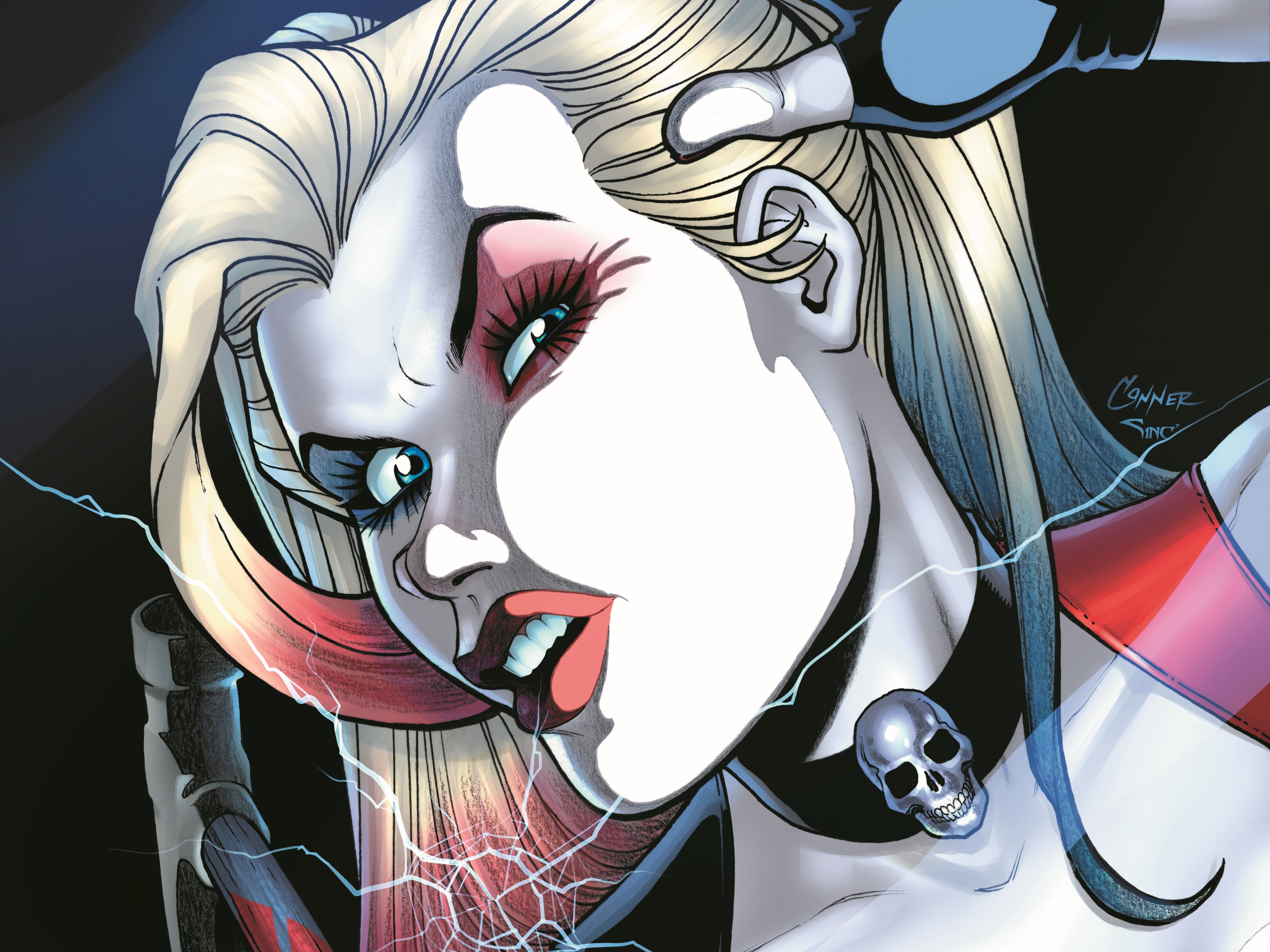Handy-Wallpaper Comics, Harley Quinn kostenlos herunterladen.