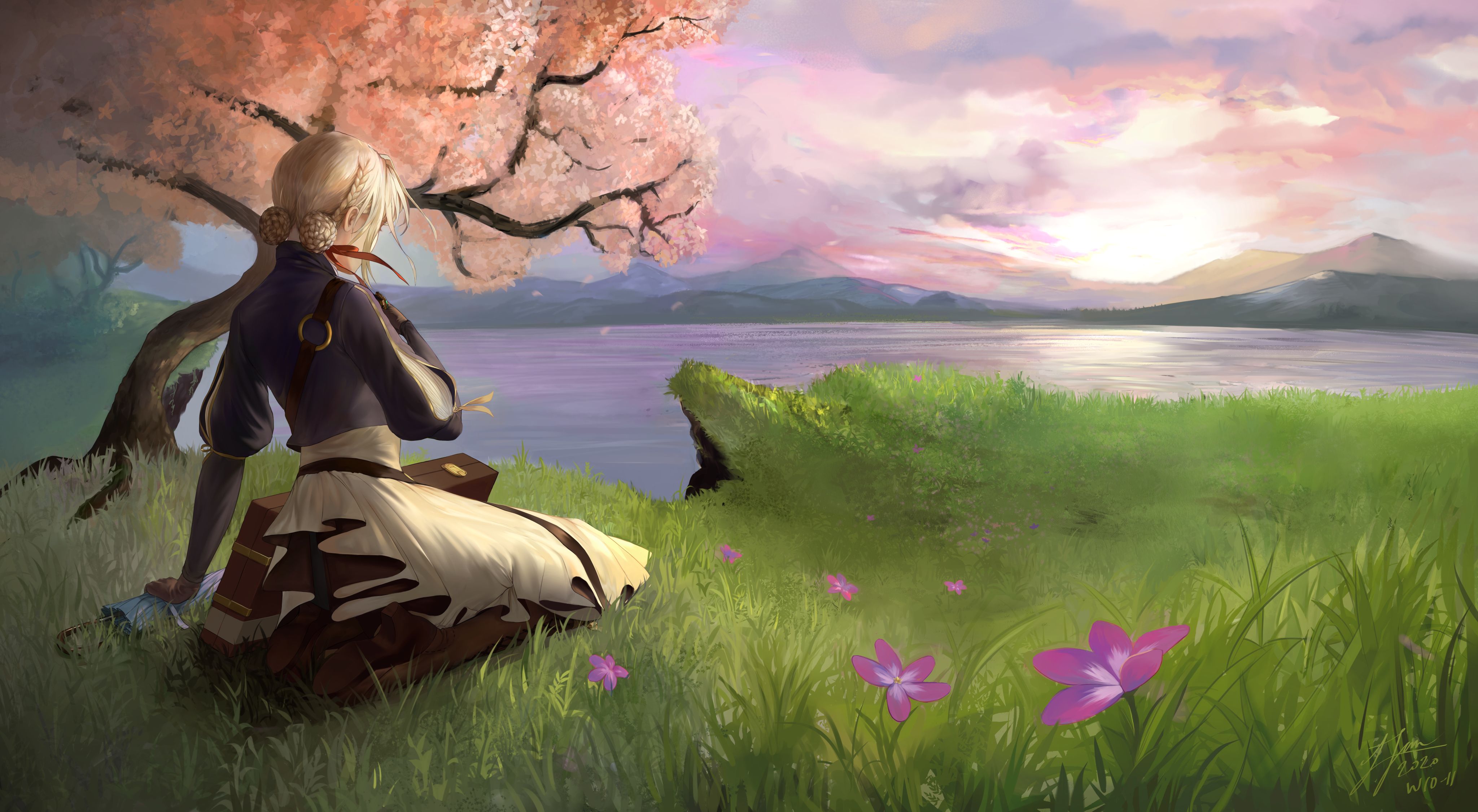 Laden Sie das Blondinen, Animes, Violet Evergarden (Charakter), Violet Evergarden, Violet Evergarden (Anime)-Bild kostenlos auf Ihren PC-Desktop herunter
