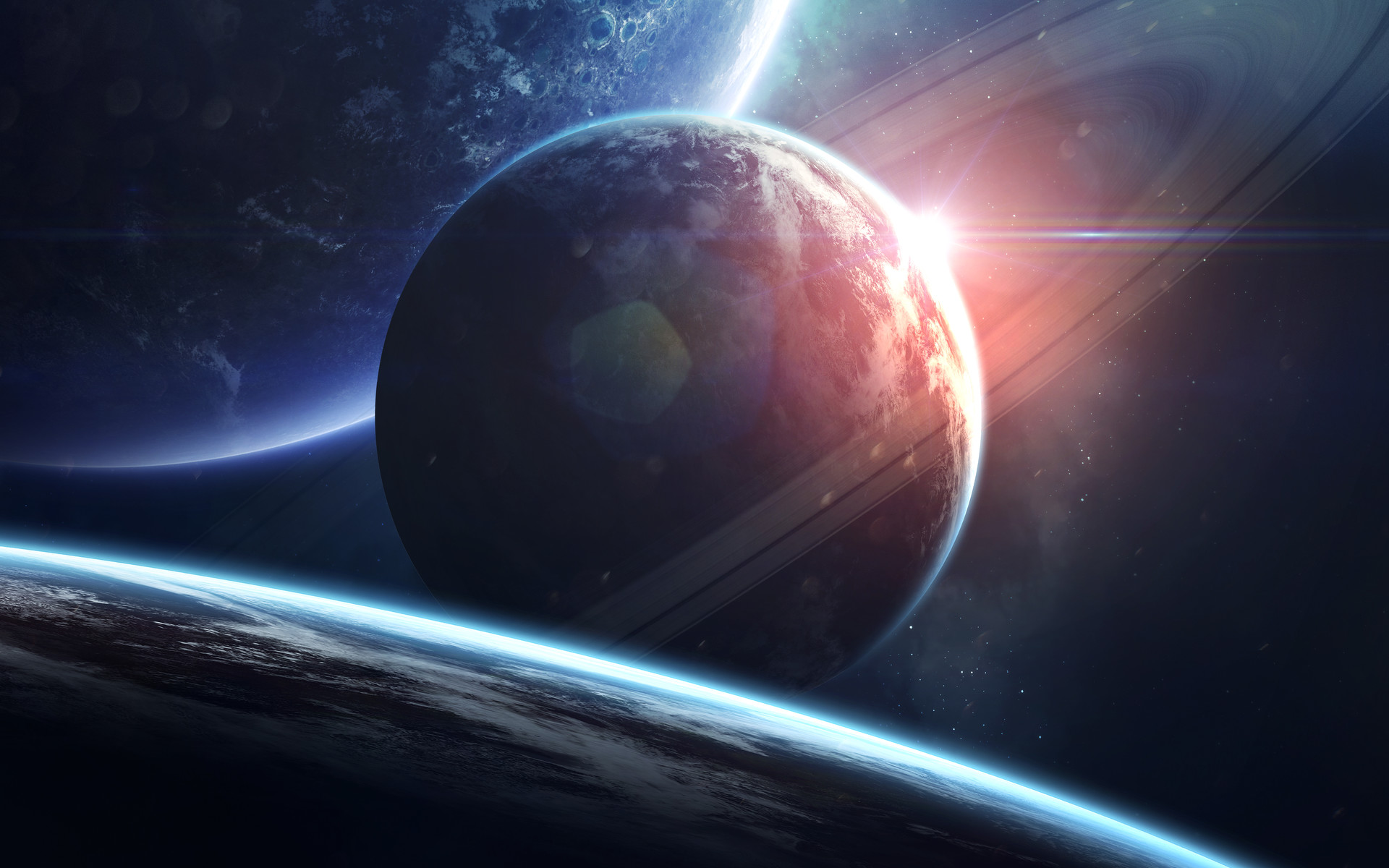 Téléchargez gratuitement l'image Planètes, Science Fiction sur le bureau de votre PC