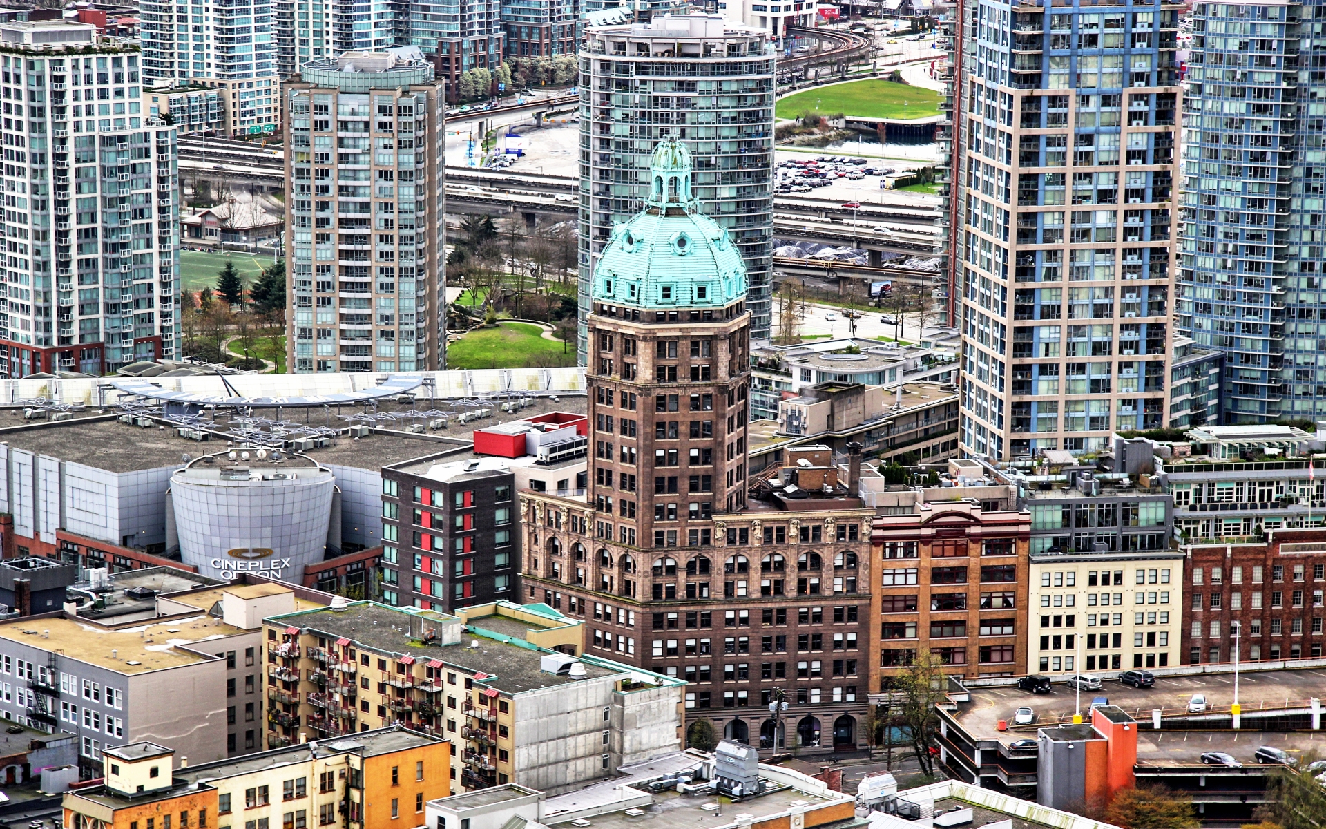 Free download wallpaper Cities, Vancouver, Man Made on your PC desktop