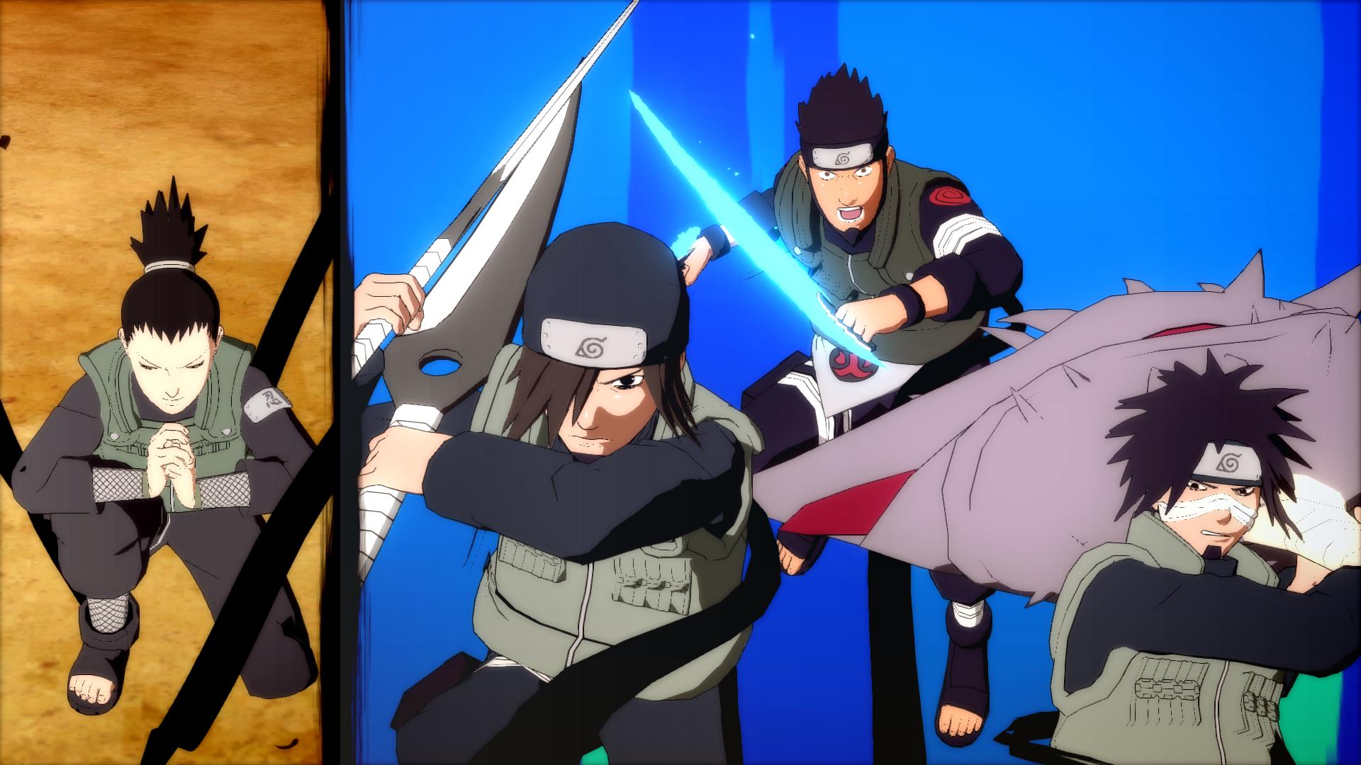 Descarga gratis la imagen Videojuego, Shikamaru Nara, Asuma Sarutobi, Naruto Shippuden: La Tormenta Ninja Definitiva 4, Izumo Kamizuki, Kotetsu Hagane en el escritorio de tu PC