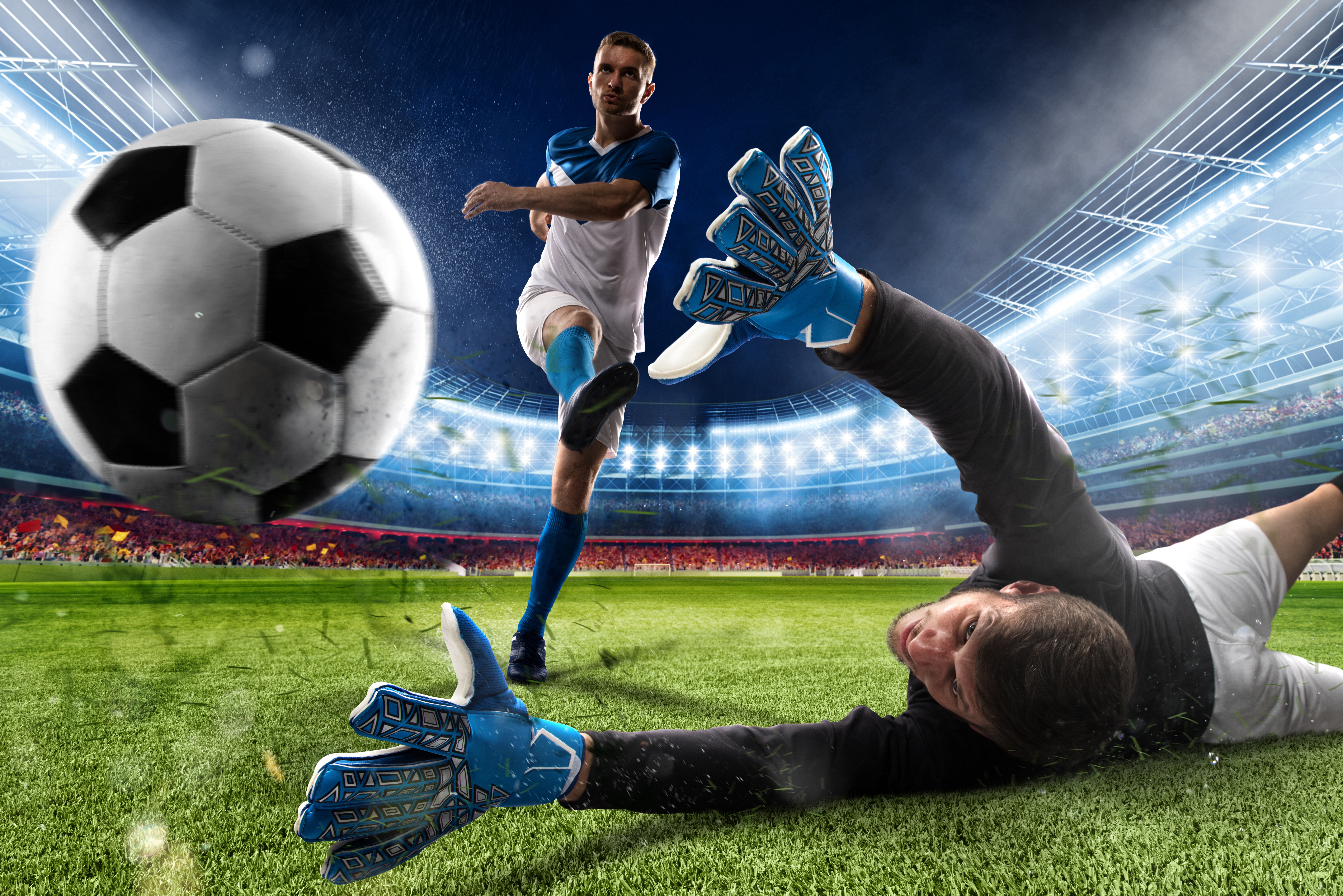 Laden Sie das Sport, Fußball, Ball, Stadion-Bild kostenlos auf Ihren PC-Desktop herunter