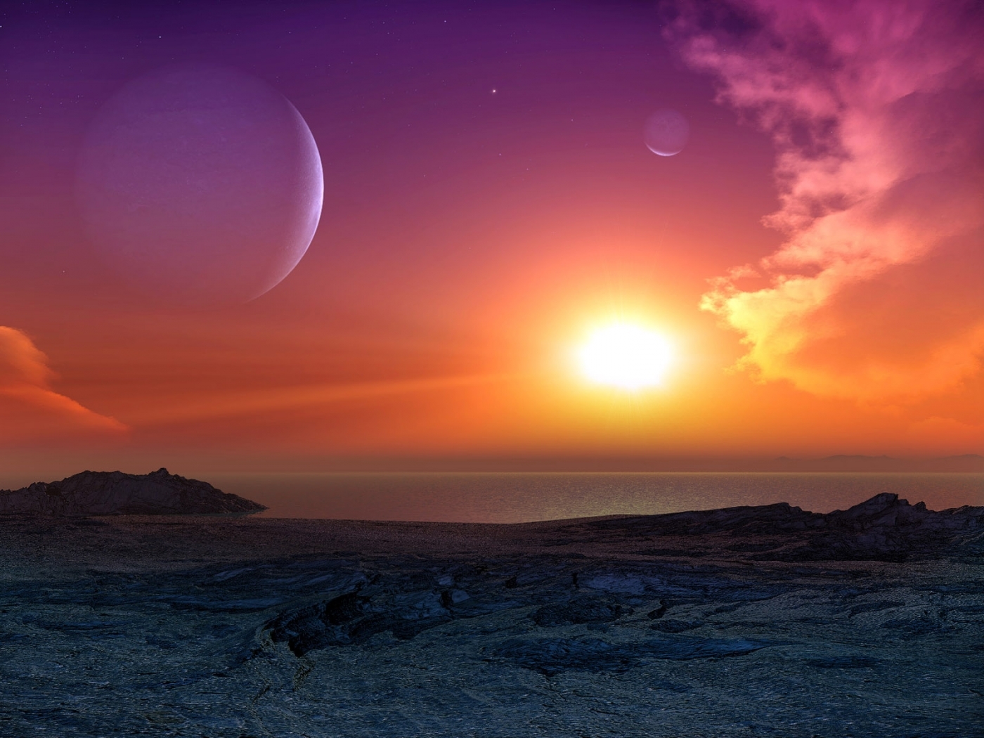 Laden Sie das Landschaft, Sunset-Bild kostenlos auf Ihren PC-Desktop herunter