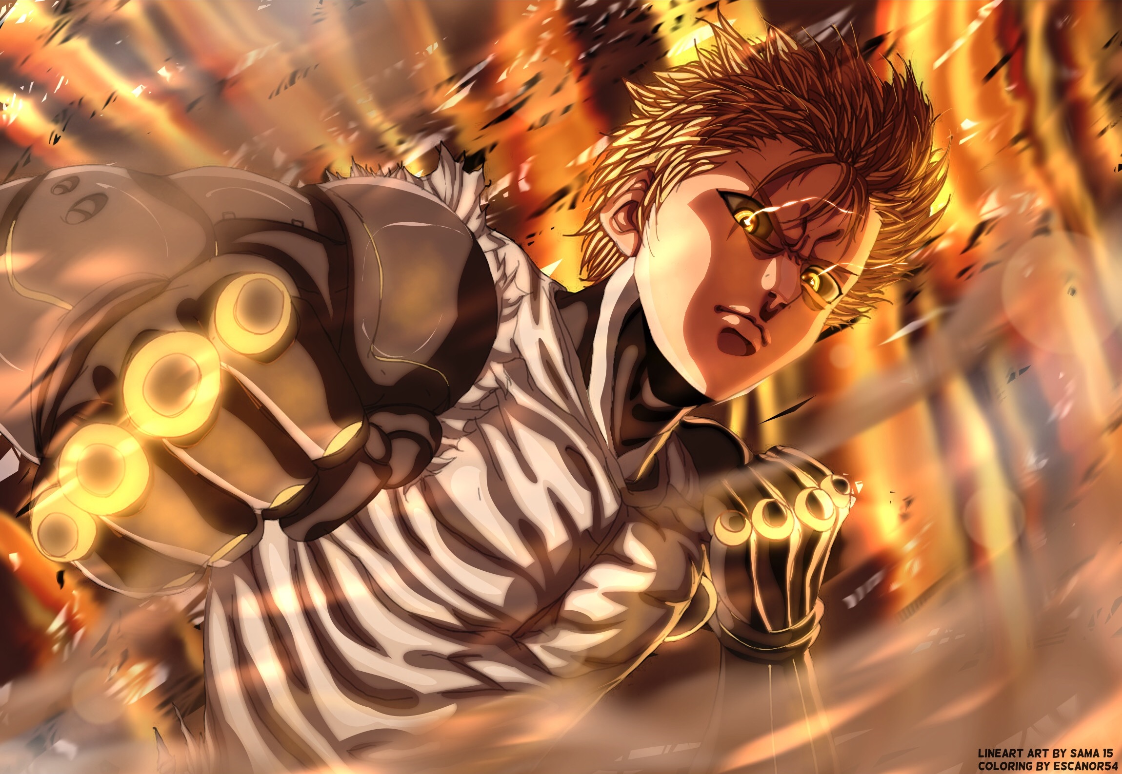 Baixar papel de parede para celular de Anime, One Punch Man, Genos (One Punch Man) gratuito.