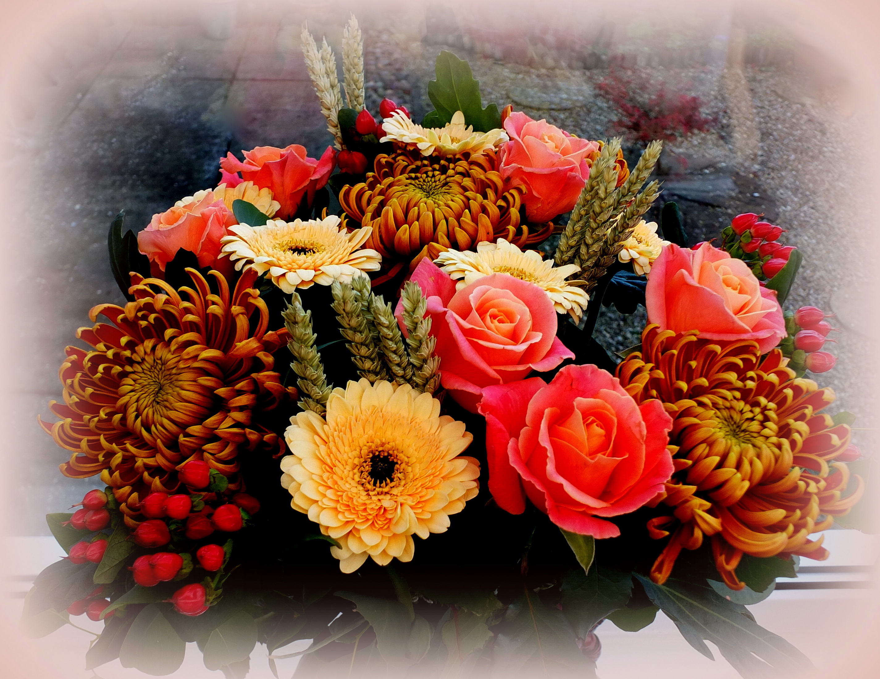 Laden Sie das Blume, Rose, Strauß, Farben, Bunt, Menschengemacht-Bild kostenlos auf Ihren PC-Desktop herunter