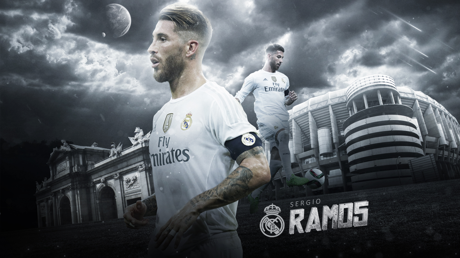 Descarga gratuita de fondo de pantalla para móvil de Fútbol, Sergio Ramos, Deporte, Real Madrid C F.