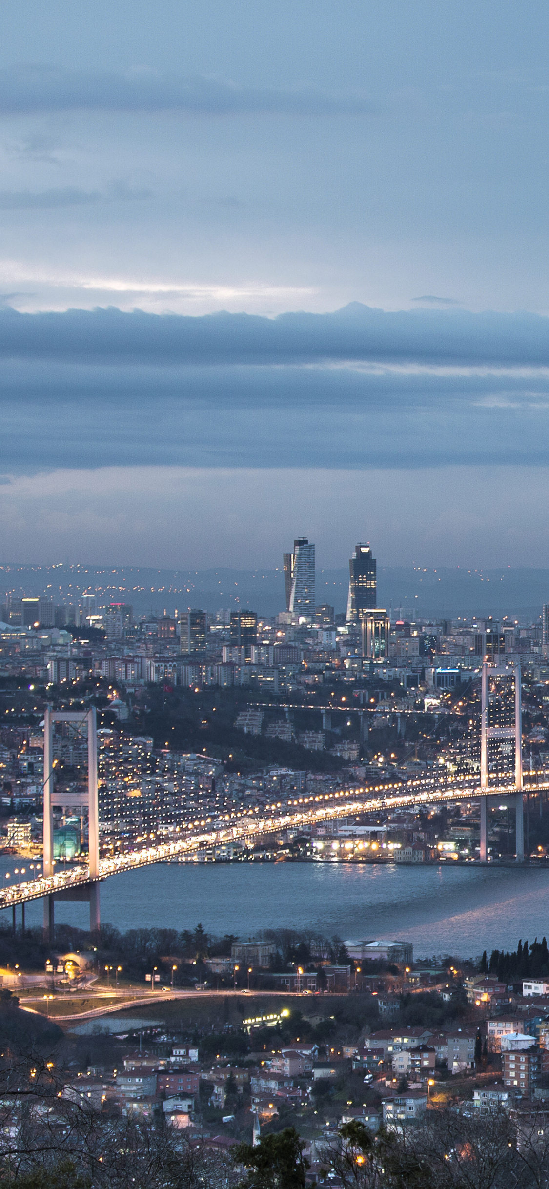 Скачати мобільні шпалери Міста, Туреччина, Стамбул, Створено Людиною, Босфор безкоштовно.