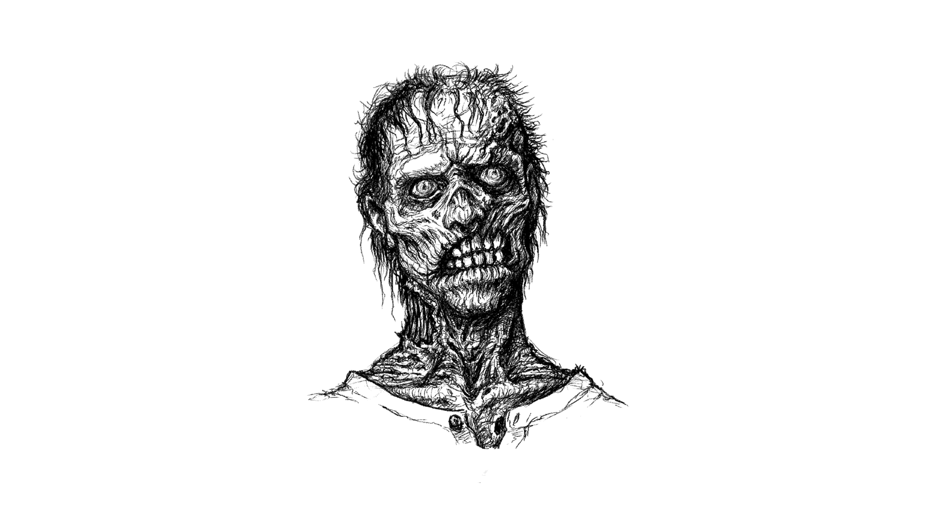 Free download wallpaper Dark, Zombie on your PC desktop