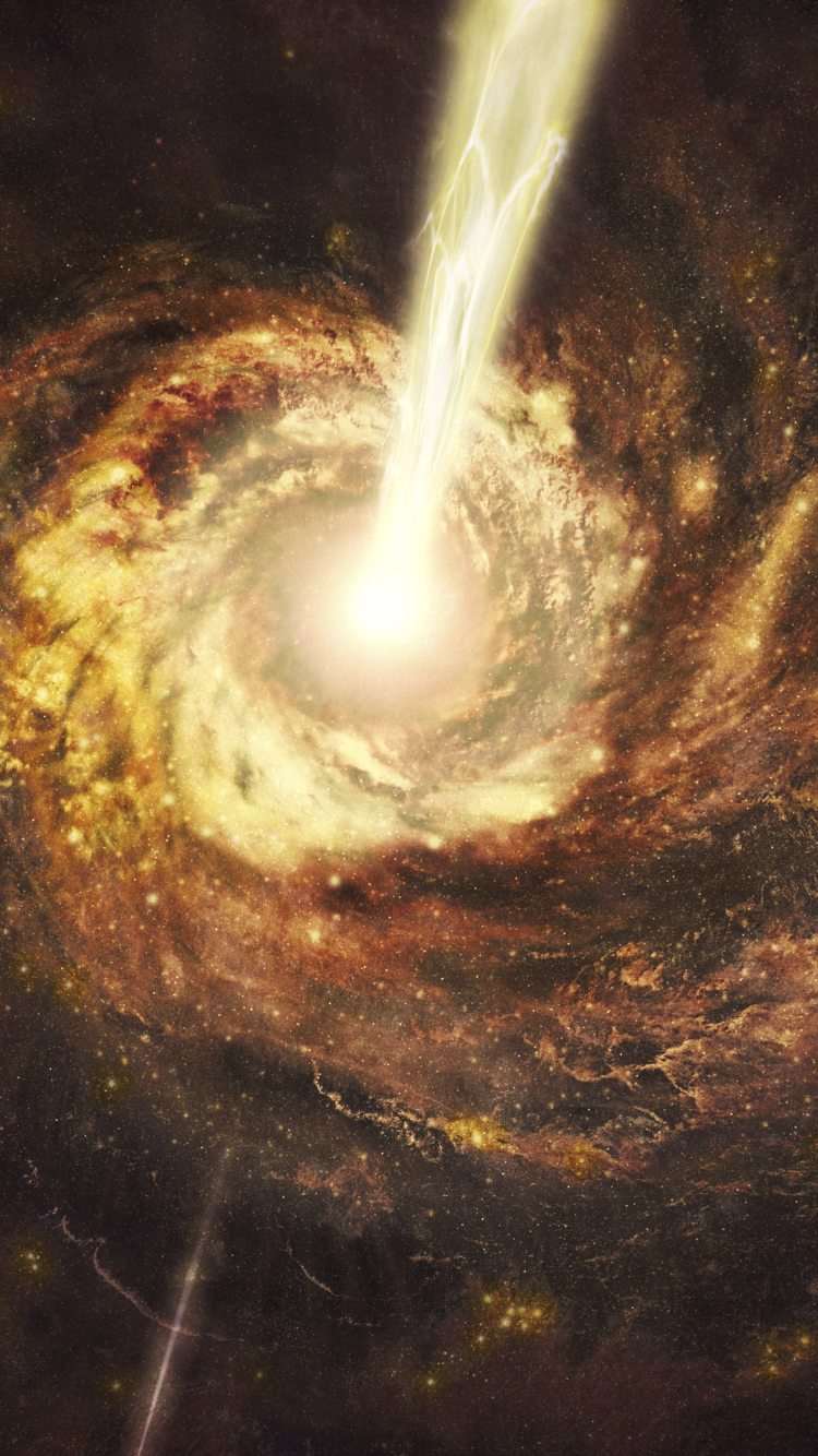 Handy-Wallpaper Science Fiction, Quasar kostenlos herunterladen.