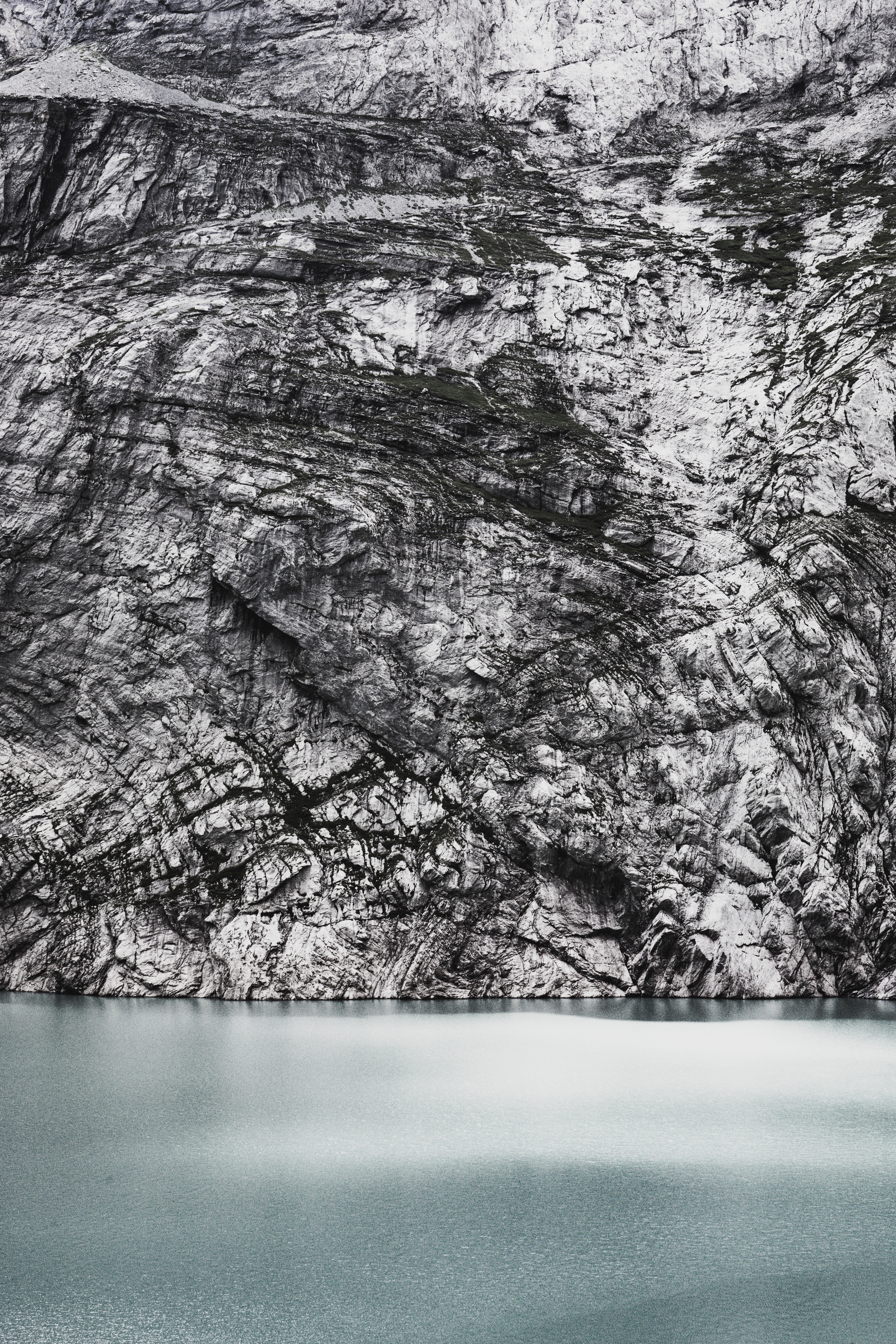 Full HD Wallpaper nature, water, rock, shore, bank, break, precipice, stone