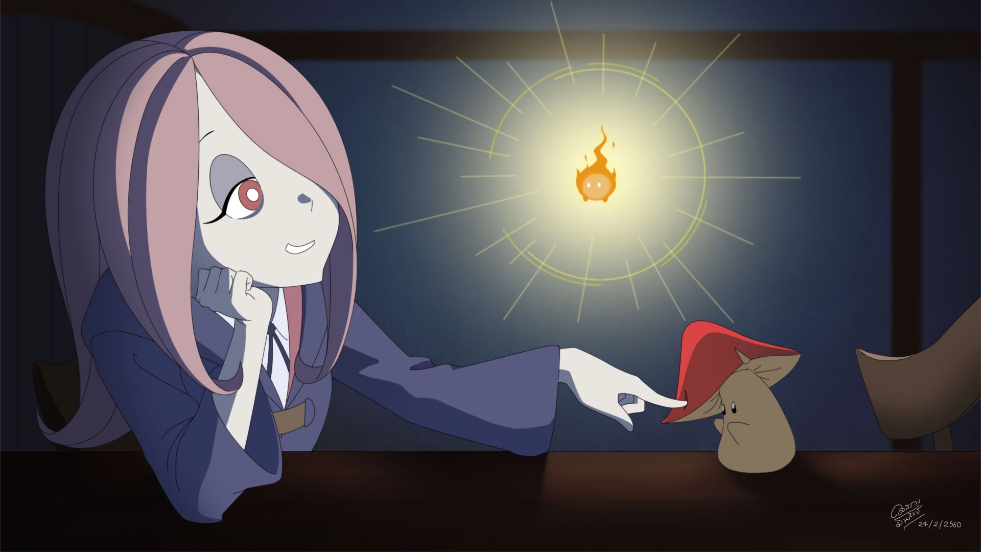 Free download wallpaper Anime, Sucy Manbavaran, Little Witch Academia on your PC desktop