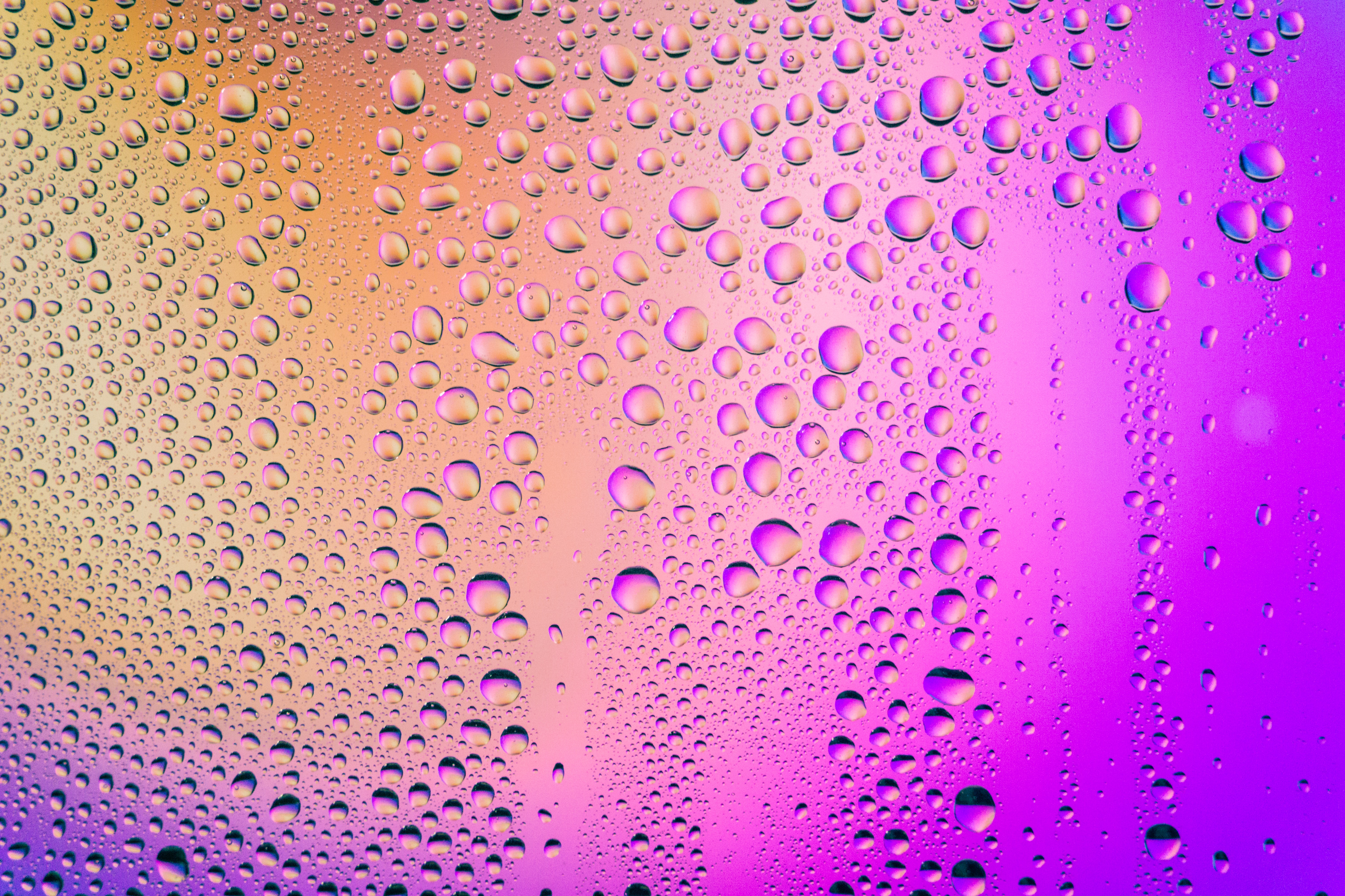 Free download wallpaper Abstract, Violet, Macro, Blur, Smooth, Drops, Purple, Gradient on your PC desktop