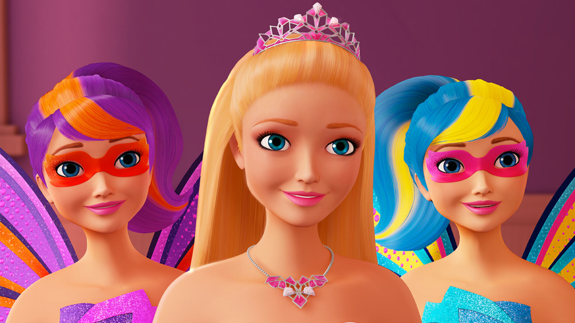 Популярные заставки и фоны Barbie: Супер Принцесса на компьютер