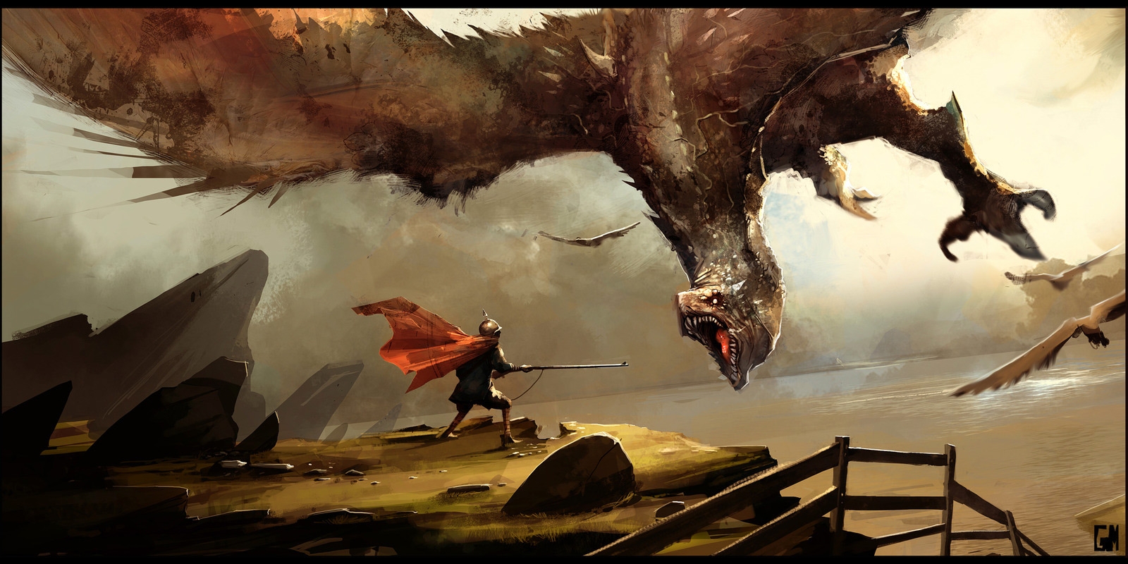 Free download wallpaper Fantasy, Dragon on your PC desktop