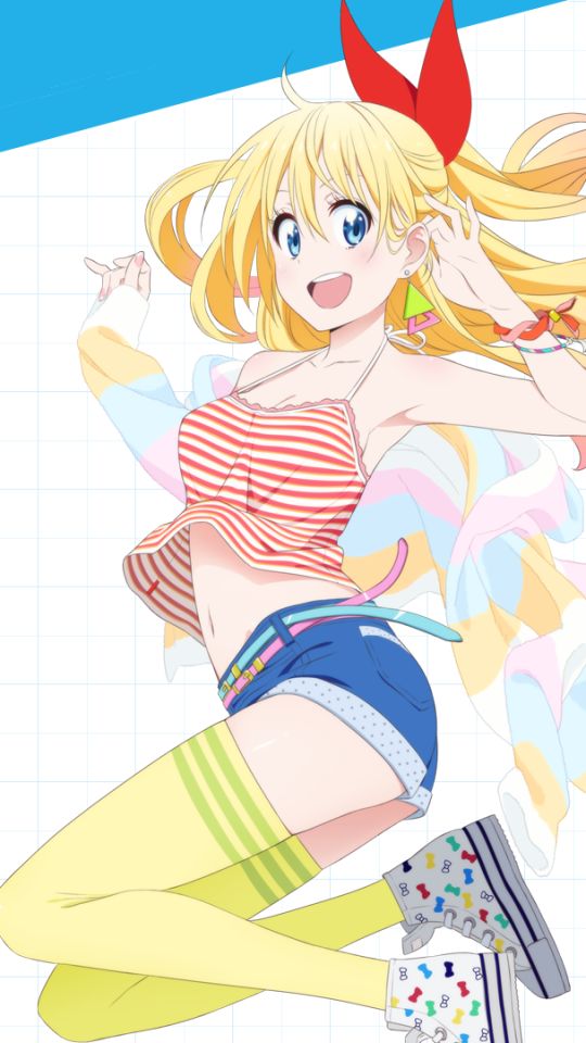 Handy-Wallpaper Animes, Chitoge Kirisaki, Nisekoi kostenlos herunterladen.