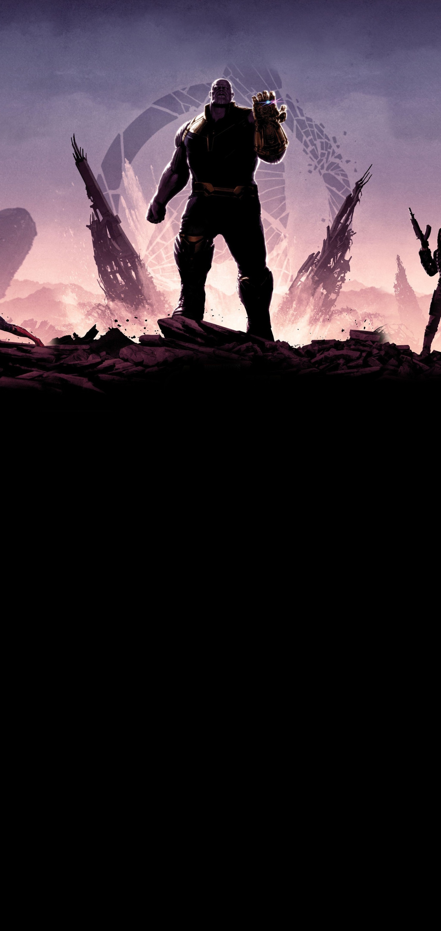 Скачать обои бесплатно Кино, Мстители, Танос, Мстители: Война Бесконечности картинка на рабочий стол ПК