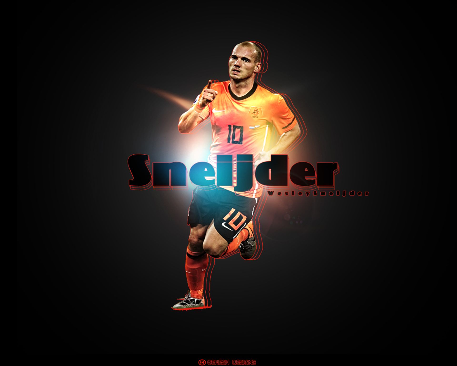 Baixar papel de parede para celular de Esportes, Futebol, Seleção Holandesa De Futebol, Wesley Sneijder gratuito.