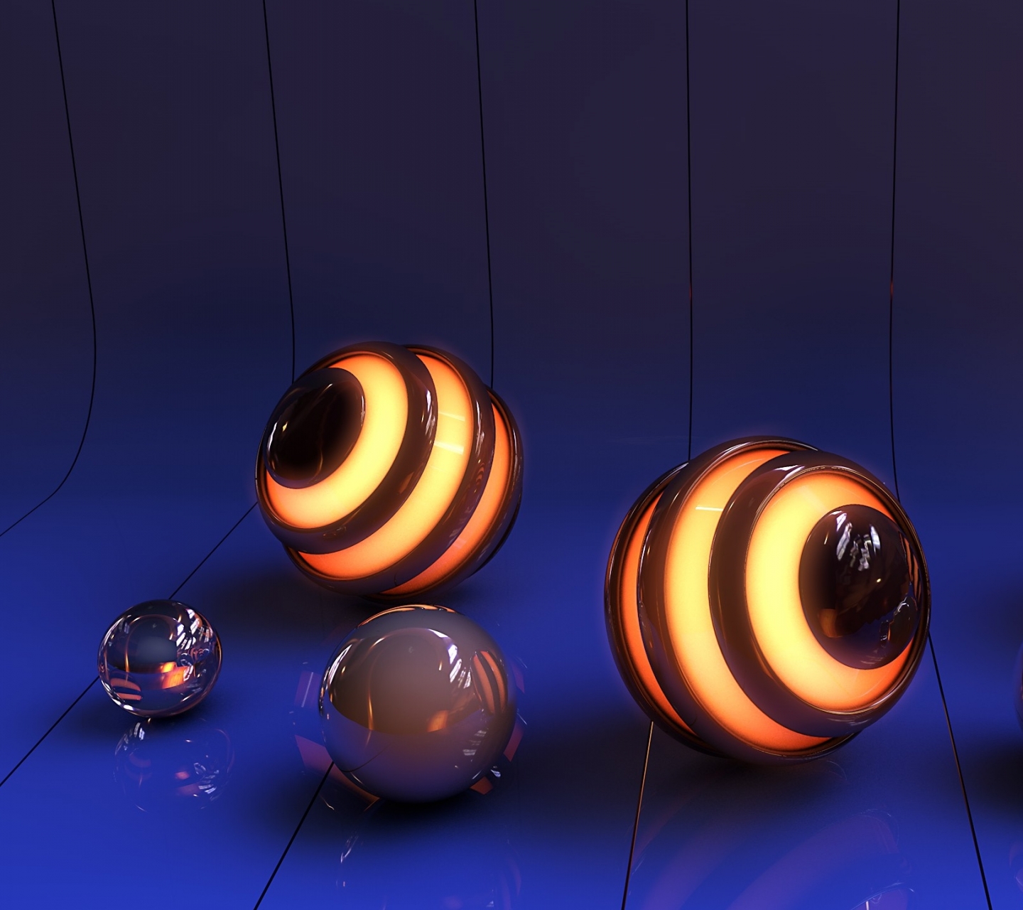 Free download wallpaper 3D, Artistic, Sphere, Cgi, 3D Art on your PC desktop