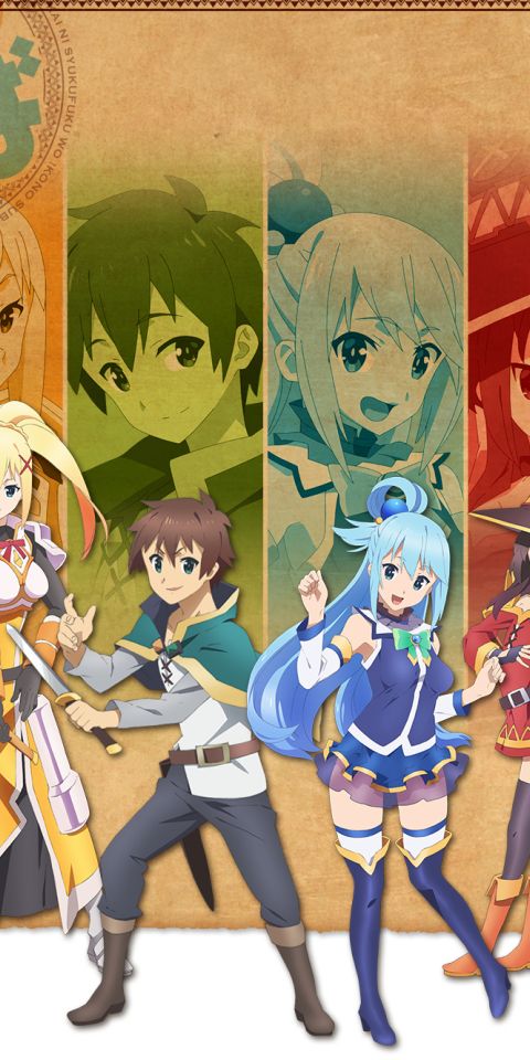 Papel de parede para celular: Anime, Konosuba: As Bençãos De Deus Neste ...
