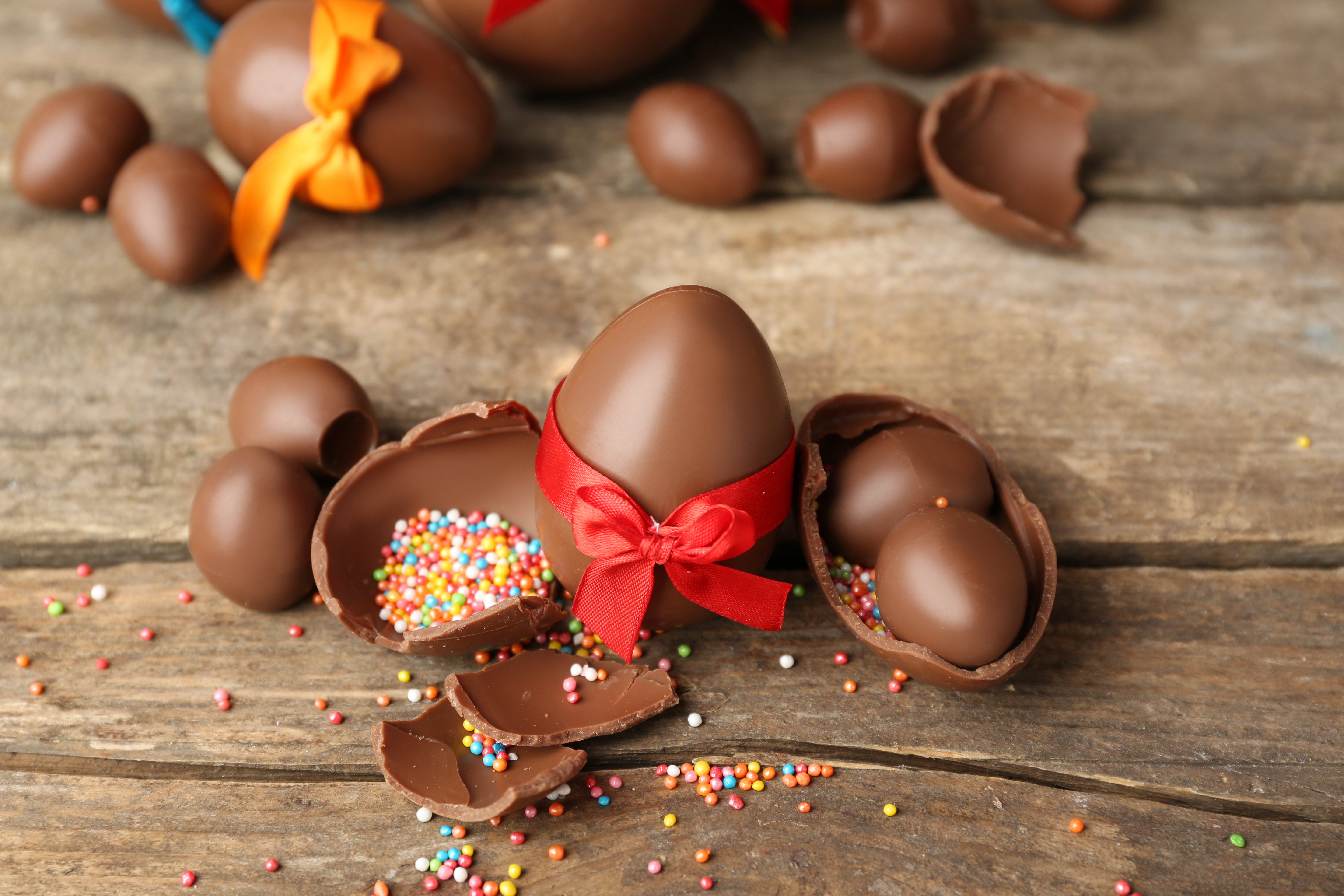Laden Sie das Feiertage, Ostern, Schokolade, Osterei-Bild kostenlos auf Ihren PC-Desktop herunter