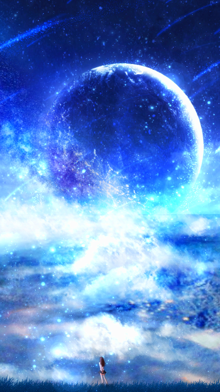 Download mobile wallpaper Planet, Sci Fi, Planet Rise for free.