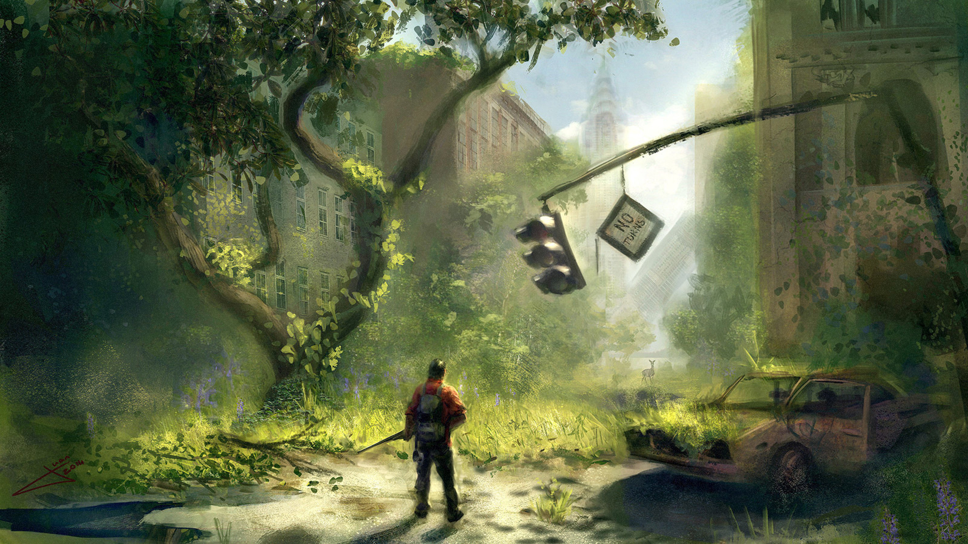 Laden Sie das Computerspiele, Post Apokalyptisch, The Last Of Us-Bild kostenlos auf Ihren PC-Desktop herunter
