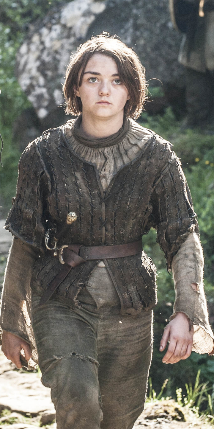 Download mobile wallpaper Game Of Thrones, Tv Show, Maisie Williams, Arya Stark for free.