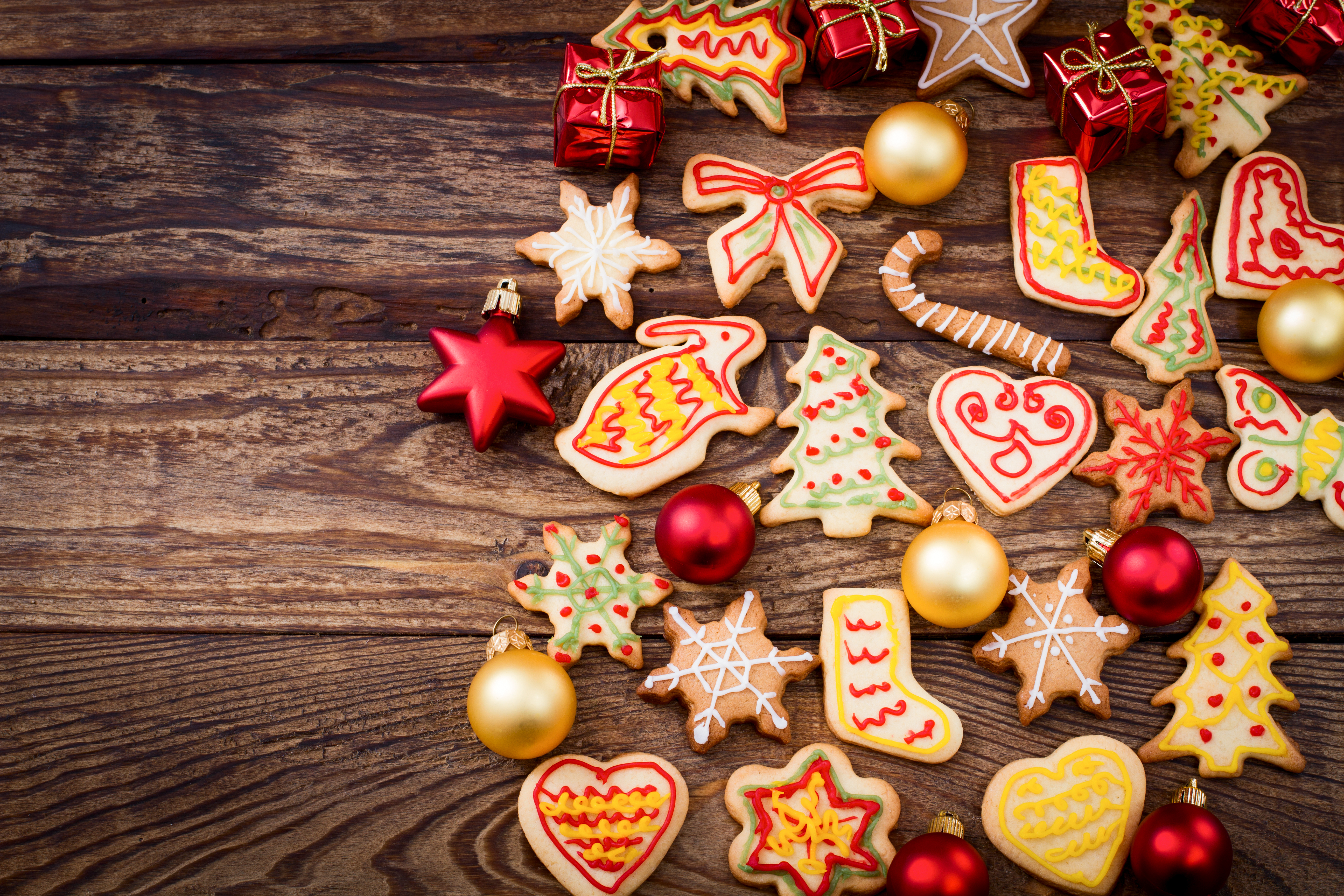 Download mobile wallpaper Christmas, Holiday, Cookie, Christmas Ornaments for free.