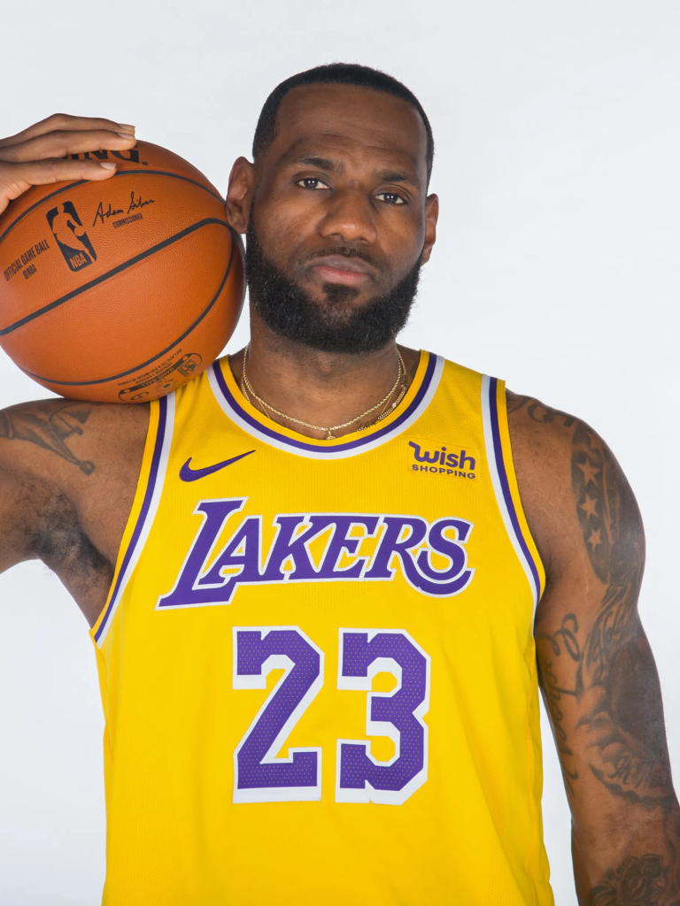 Download mobile wallpaper Sports, Basketball, Nba, Los Angeles Lakers, Lebron James for free.