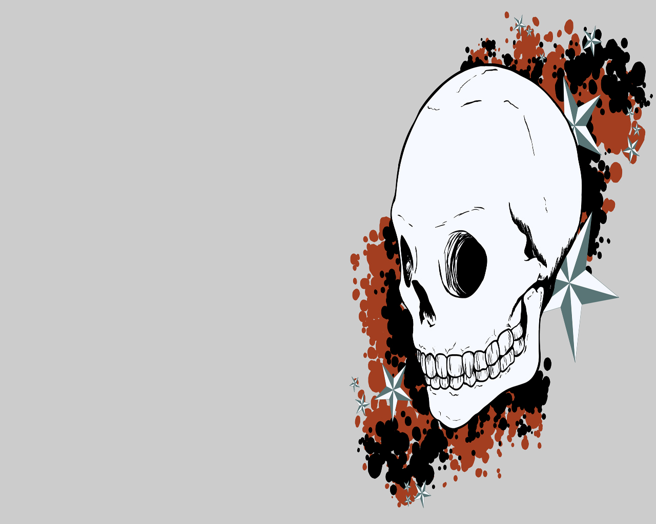 Download mobile wallpaper Dark, Skull for free.