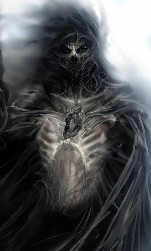 Download mobile wallpaper Fantasy, Death, Dark, Grim Reaper for free.