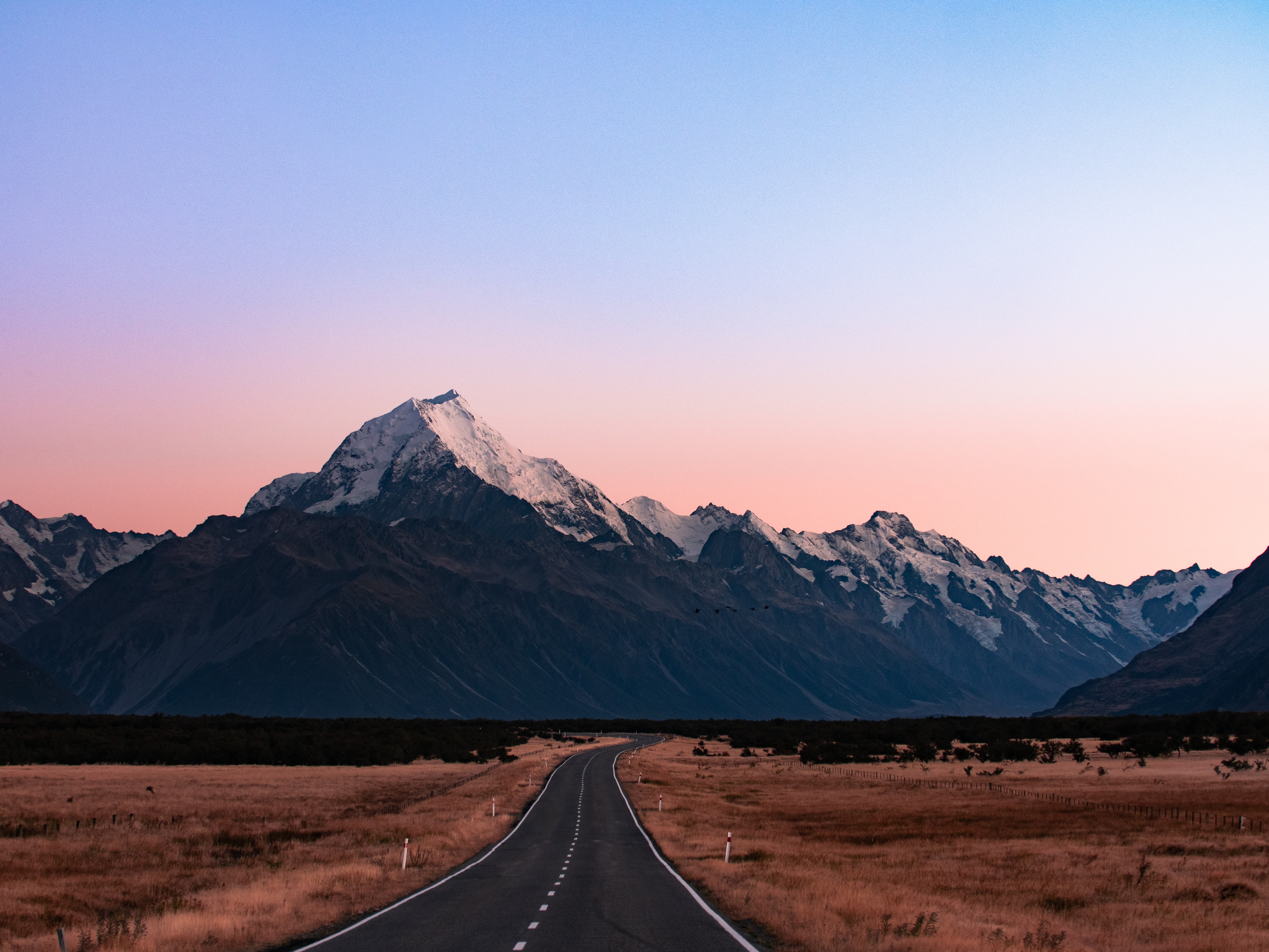 Download mobile wallpaper Vertex, Tops, Road, Markup, Mountains, Nature for free.