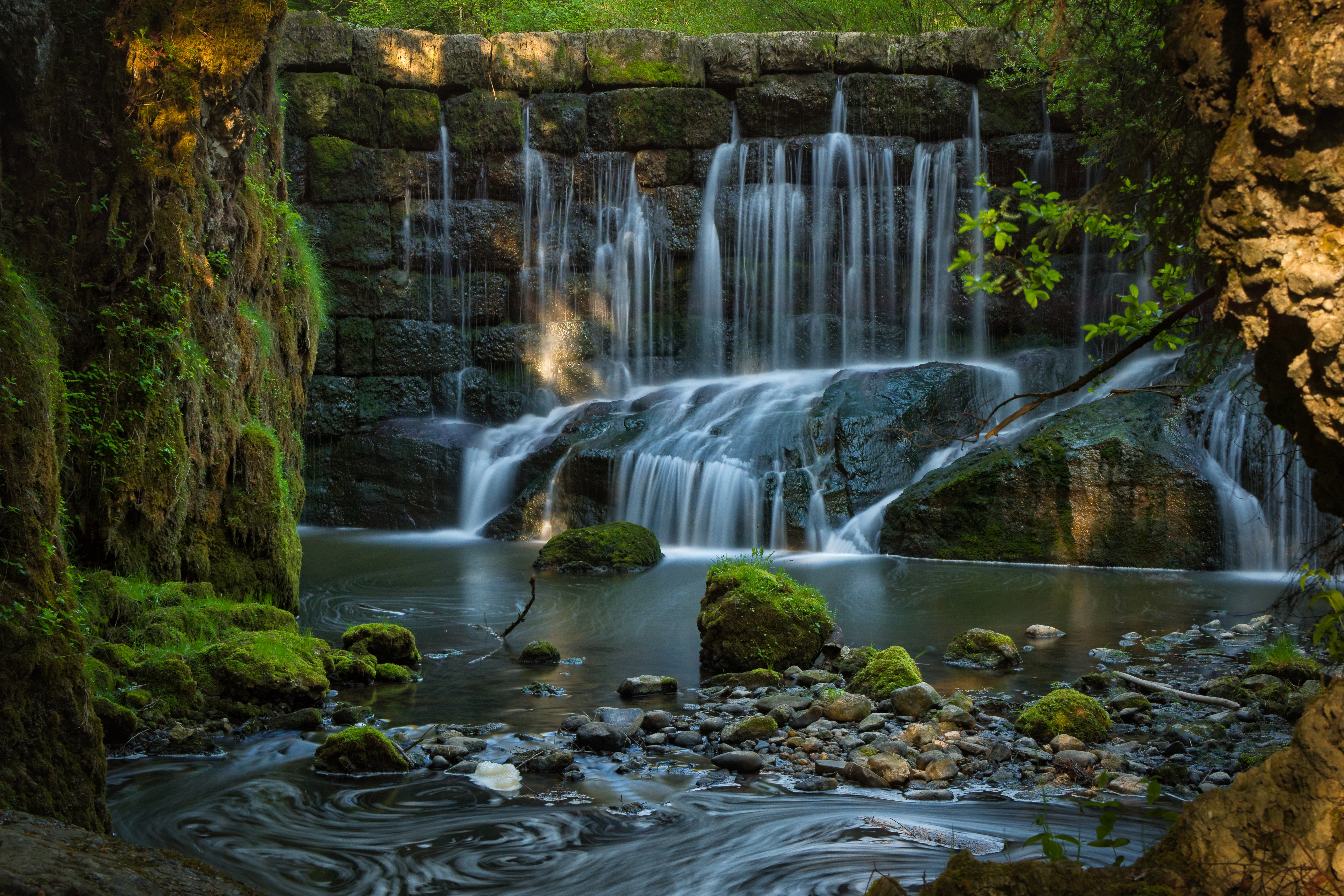 Téléchargez des papiers peints mobile Cascades, Terre/nature, Rivière, Chûte D'eau gratuitement.