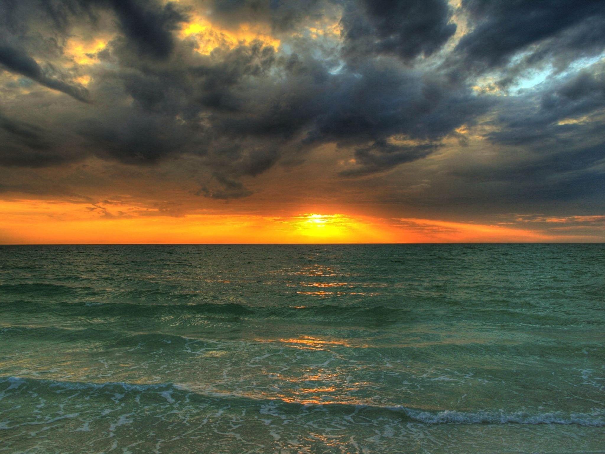 Laden Sie das Natur, Sea, Waves, Farben, Sunset, Farbe-Bild kostenlos auf Ihren PC-Desktop herunter