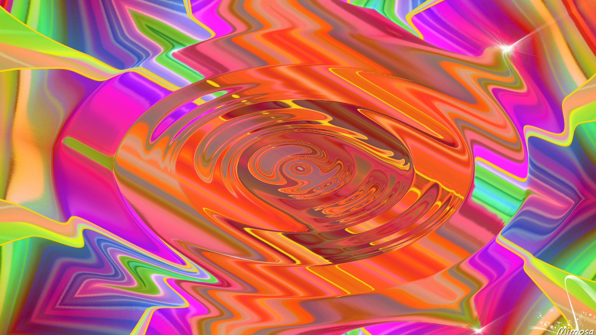 abstract, ripple, colorful, distortion, wave