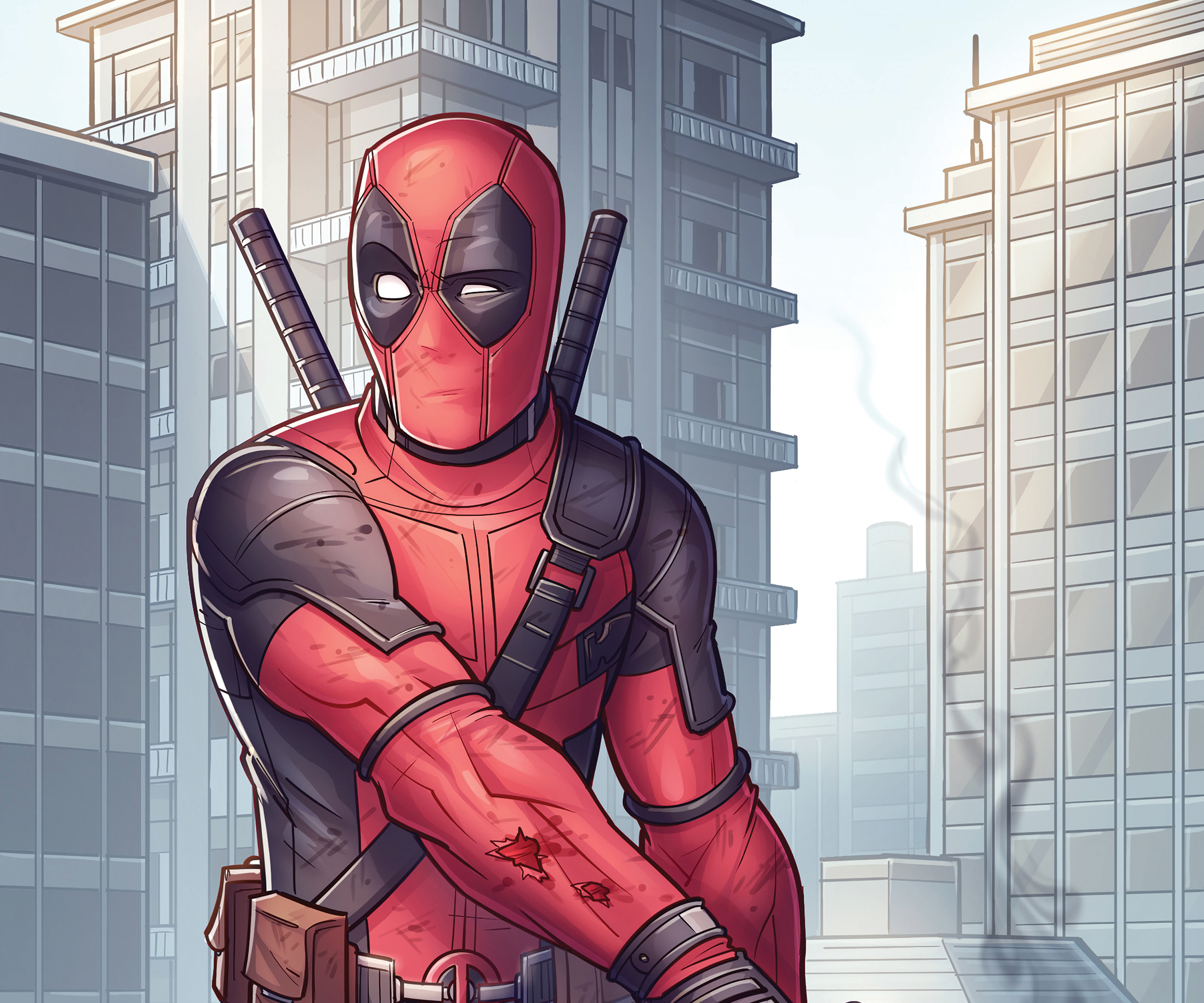 Handy-Wallpaper Deadpool, Comics kostenlos herunterladen.