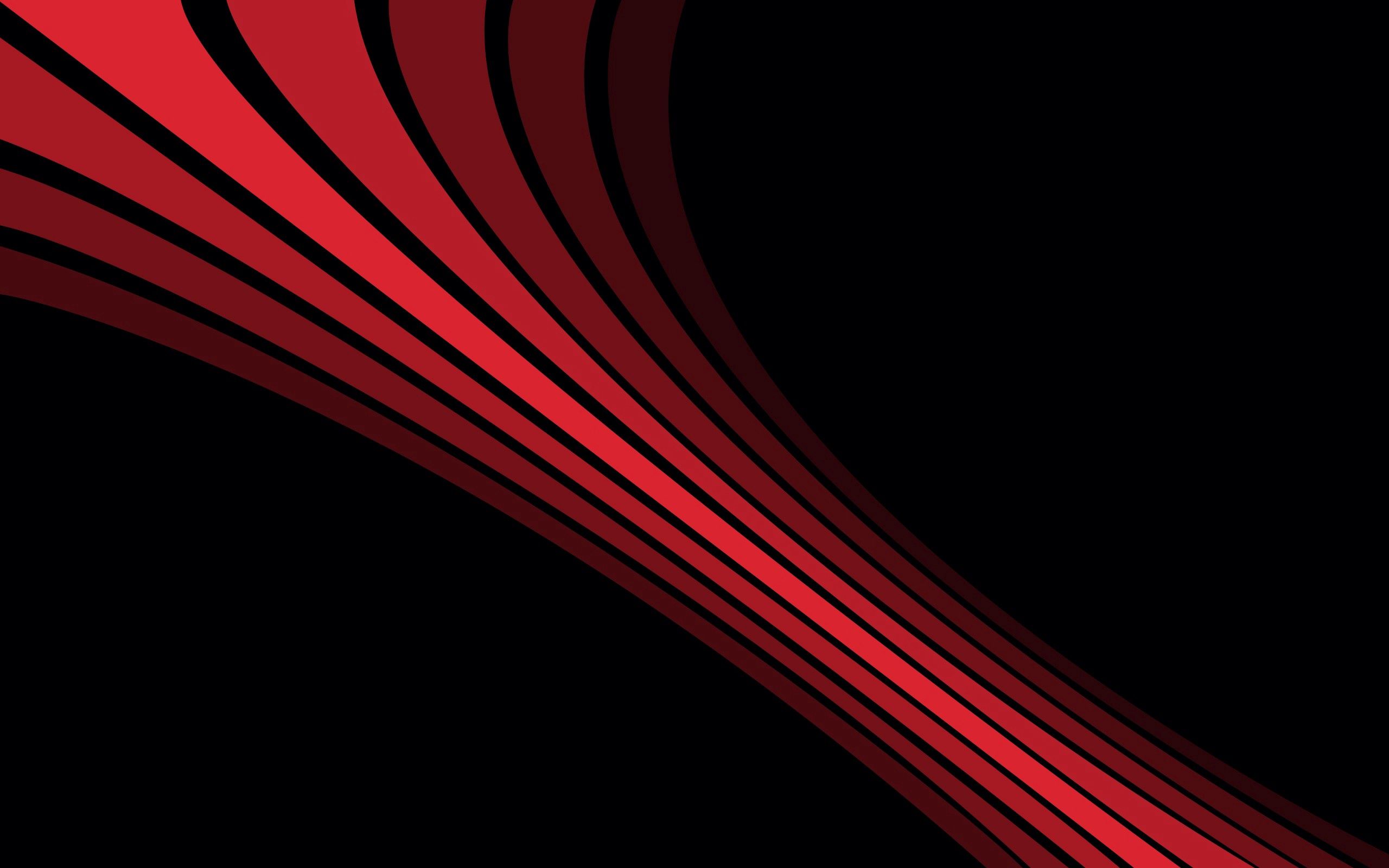streaks, form, black, lines, abstract, red, shadow, stripes HD wallpaper
