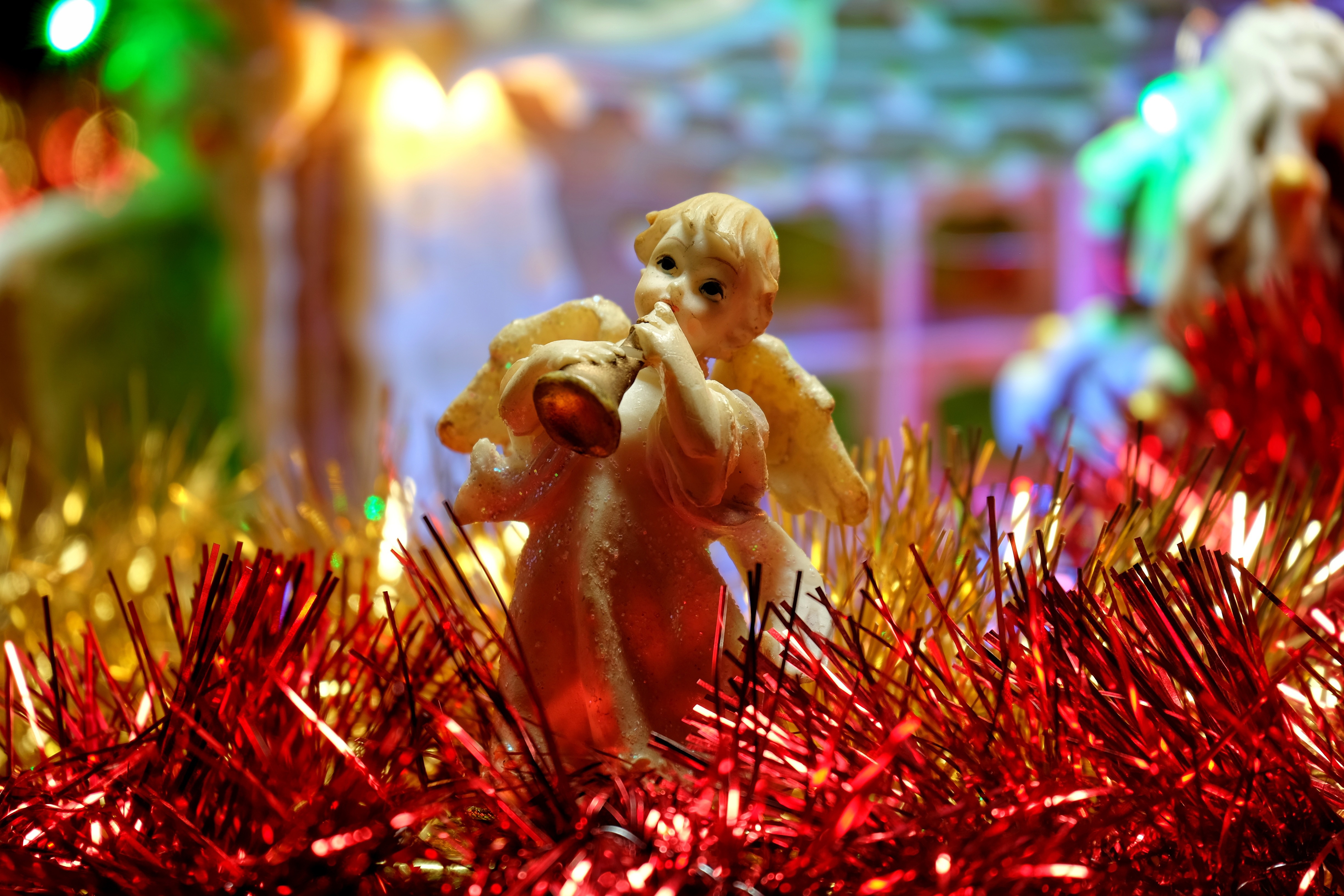 Téléchargez des papiers peints mobile Noël, Vacances, Décorations De Noël, Ange, Figurine gratuitement.