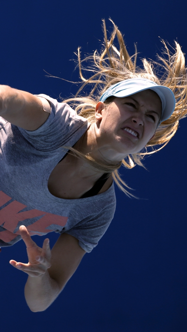 Handy-Wallpaper Sport, Tennis, Eugenie Bouchard kostenlos herunterladen.