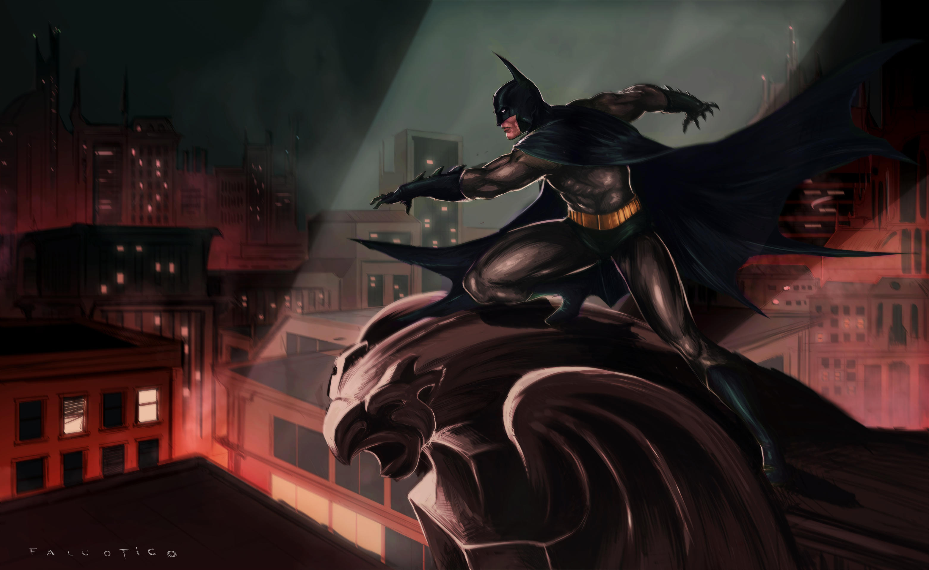 Handy-Wallpaper Comics, The Batman, Dc Comics kostenlos herunterladen.