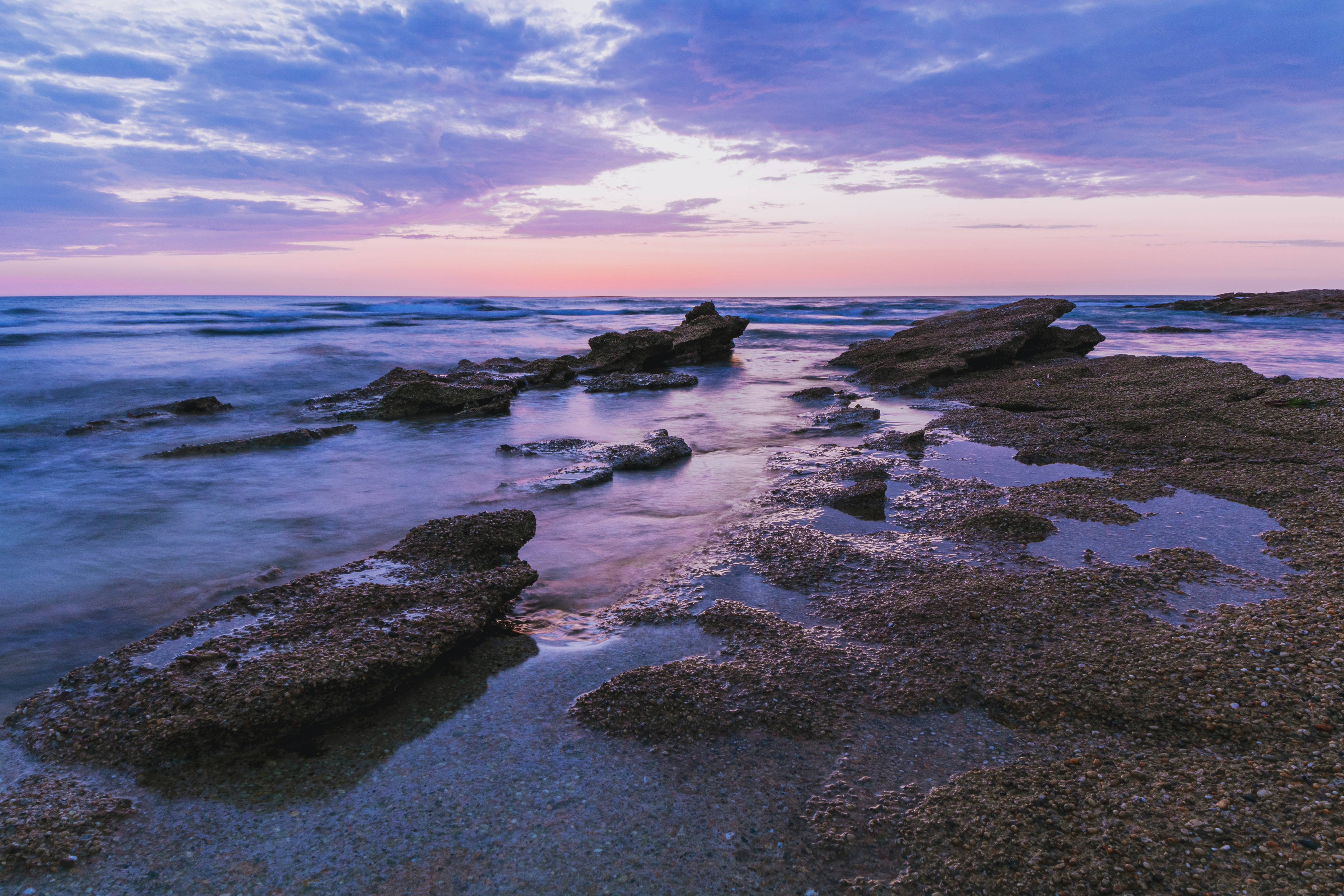 Laden Sie das Natur, Stones, Felsen, Die Steine, Küste, Horizont, Sea-Bild kostenlos auf Ihren PC-Desktop herunter